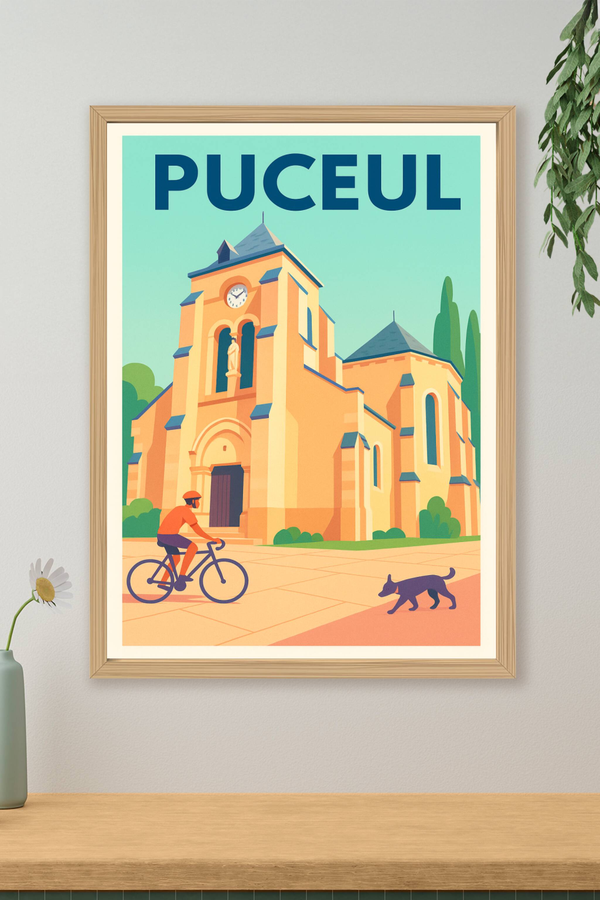Affiche de Puceul - Charme et sérénité au cœur de la campagne