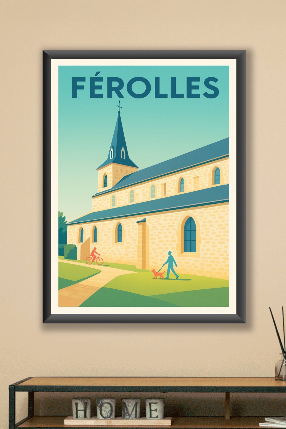 Affiche de Férolles - Charme et sérénité en vallée de la Loire