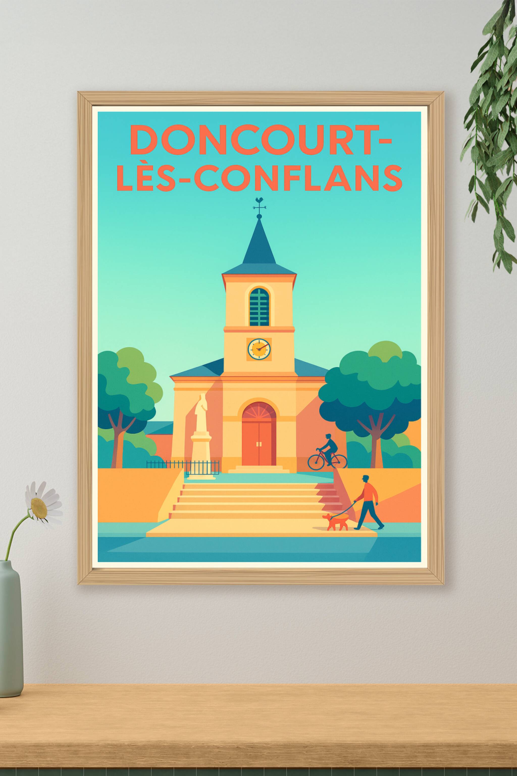 Affiche de Doncourt-lès-Conflans - Charme et sérénité au cœur du village