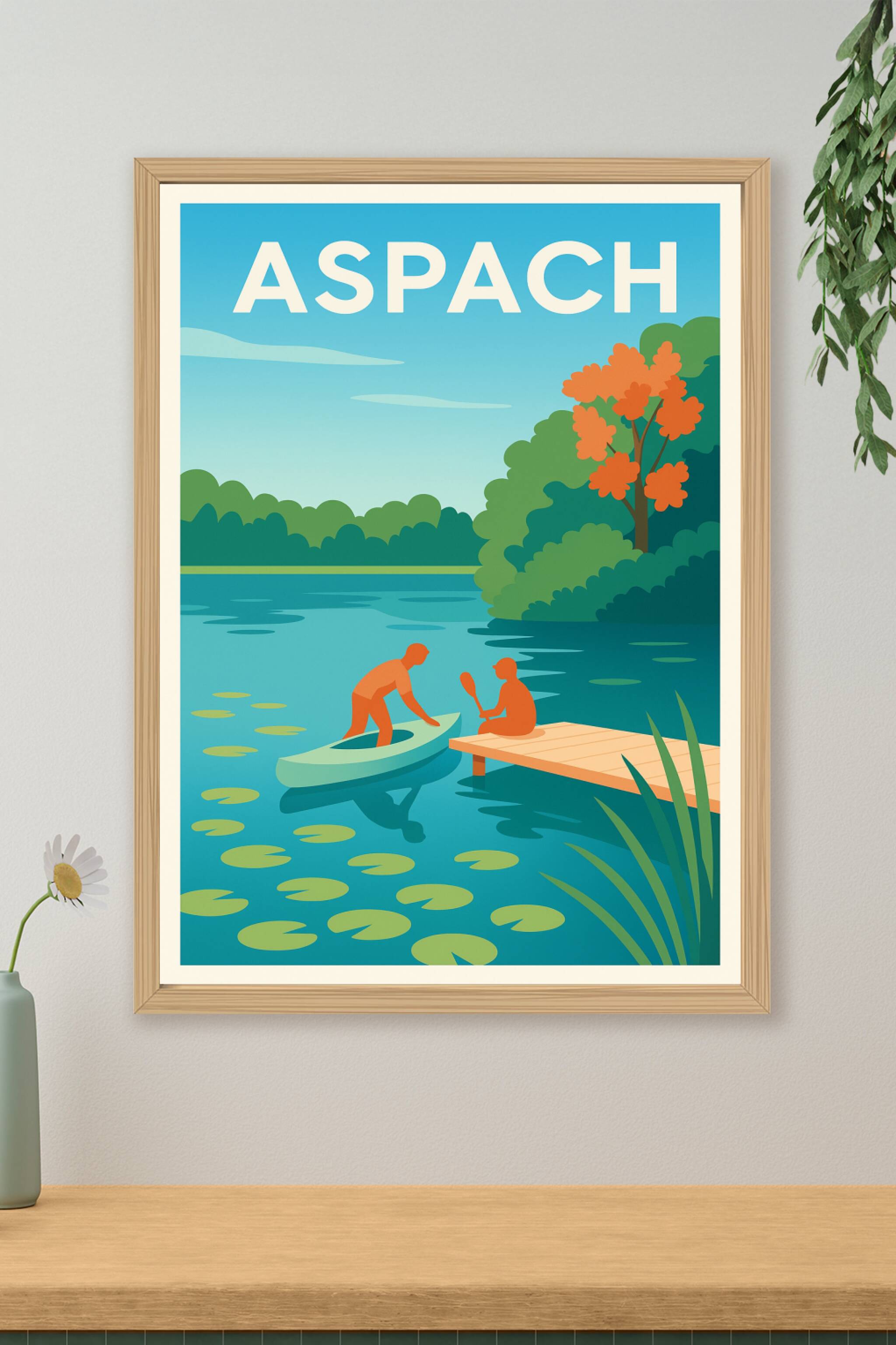 Affiche de Aspach - Évasion nature au fil de l'eau