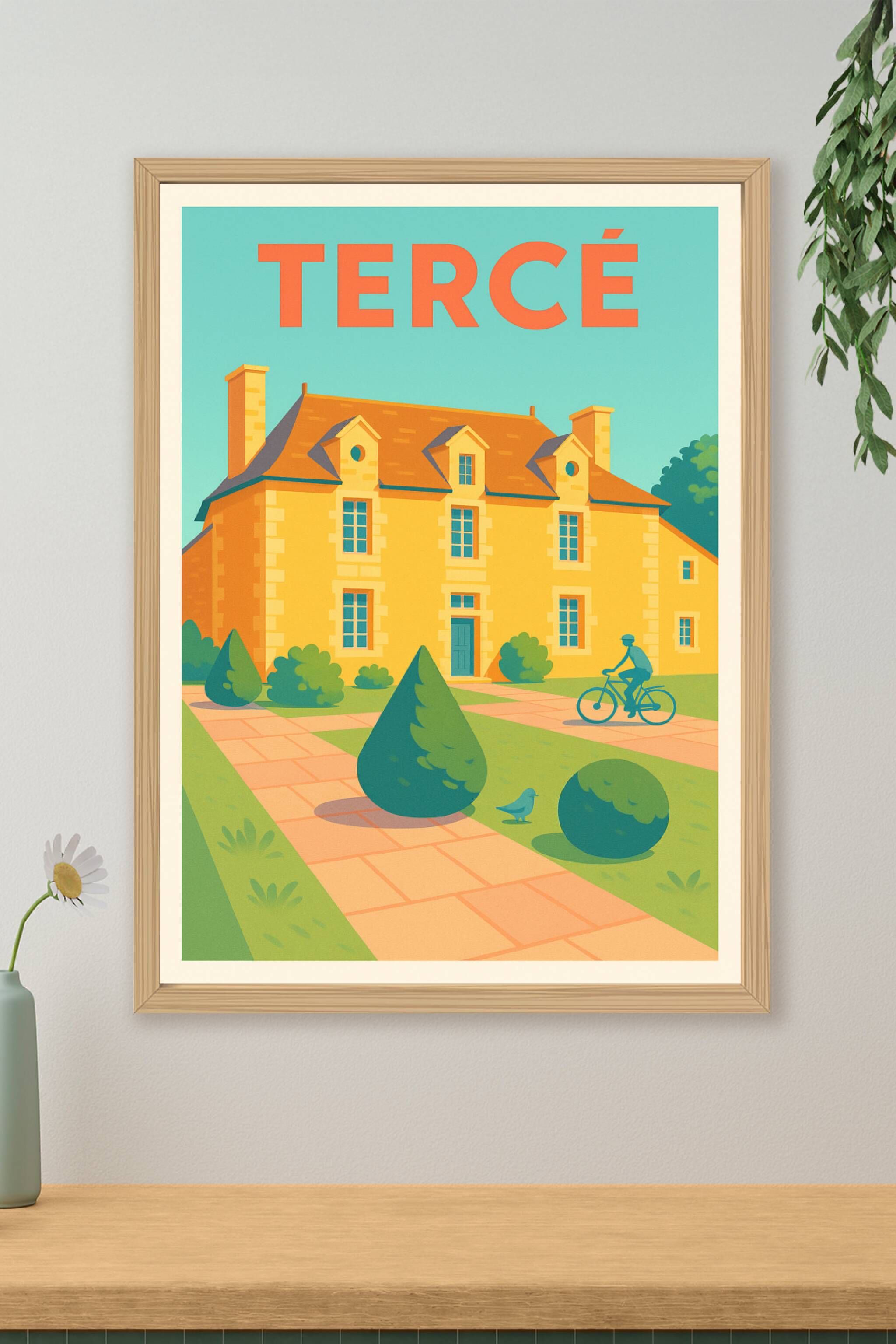 Affiche de Tercé - Charme et Sérénité à l'Ancienne