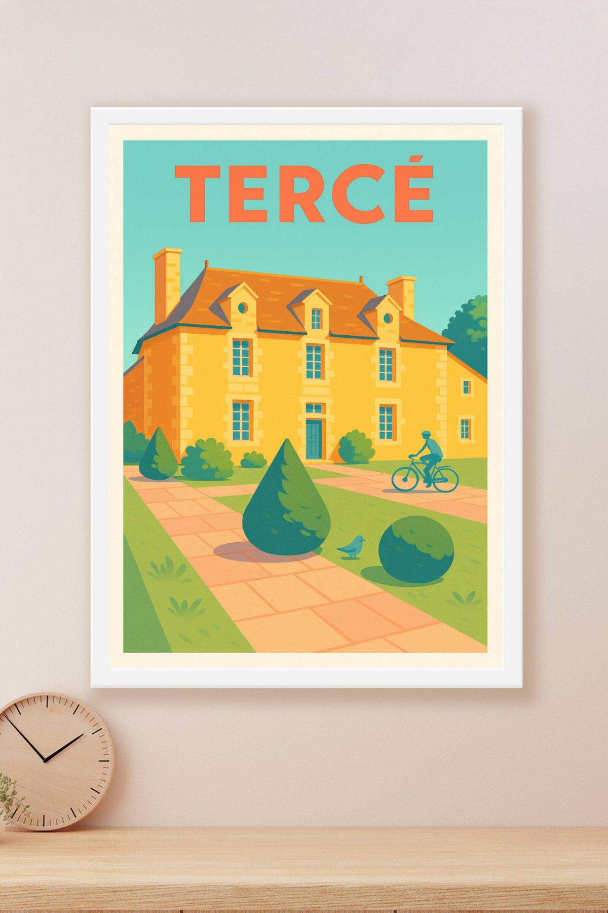 Affiche de Tercé - Charme et Sérénité à l'Ancienne