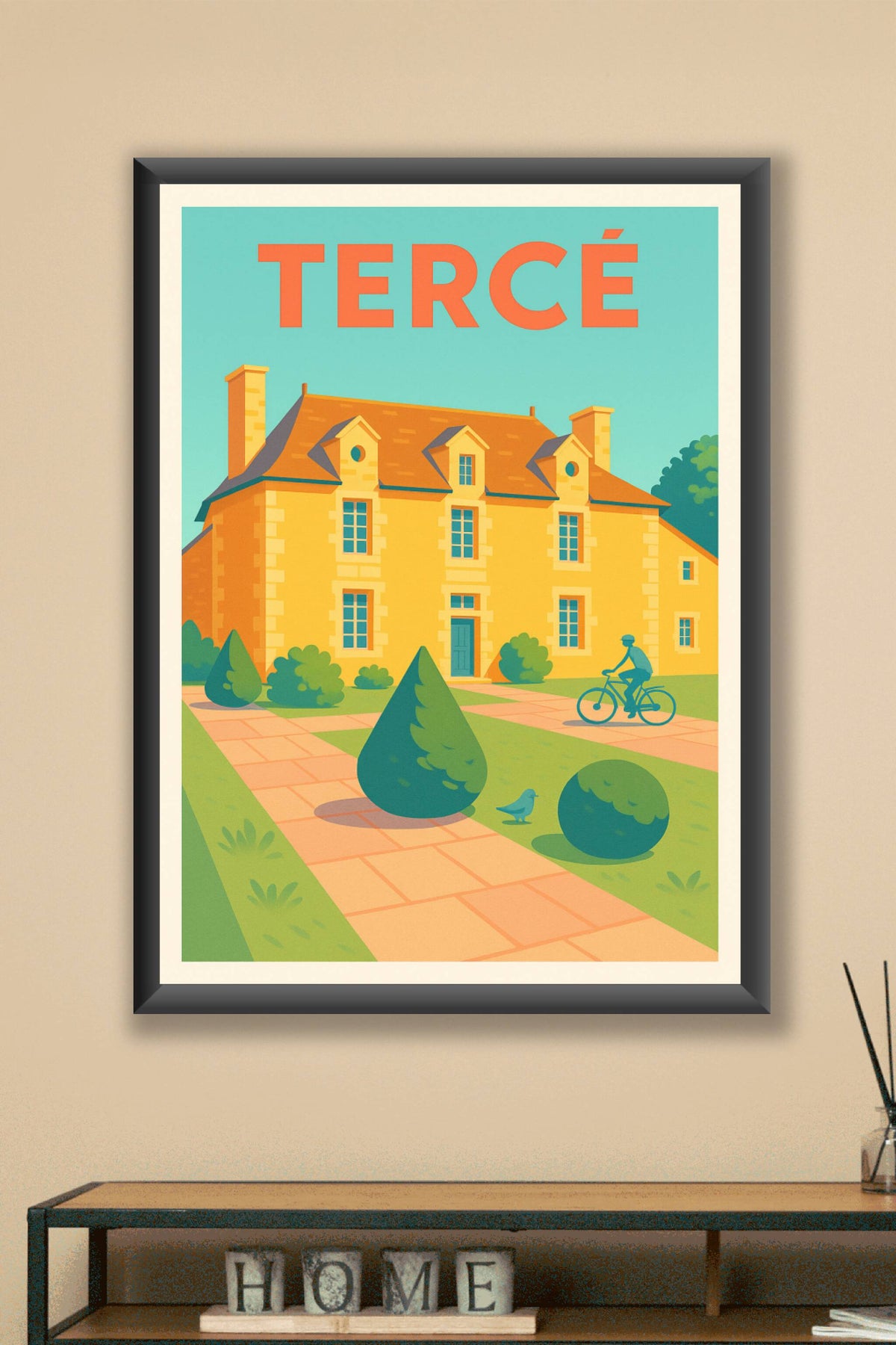 Affiche de Tercé - Charme et Sérénité à l'Ancienne