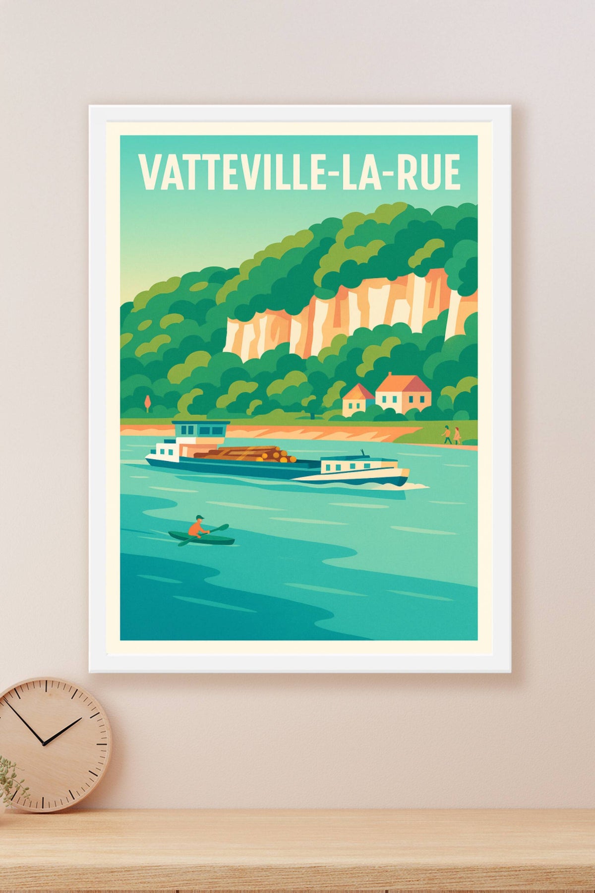 Affiche de Vatteville-la-Rue - Sérénité au fil de l'eau