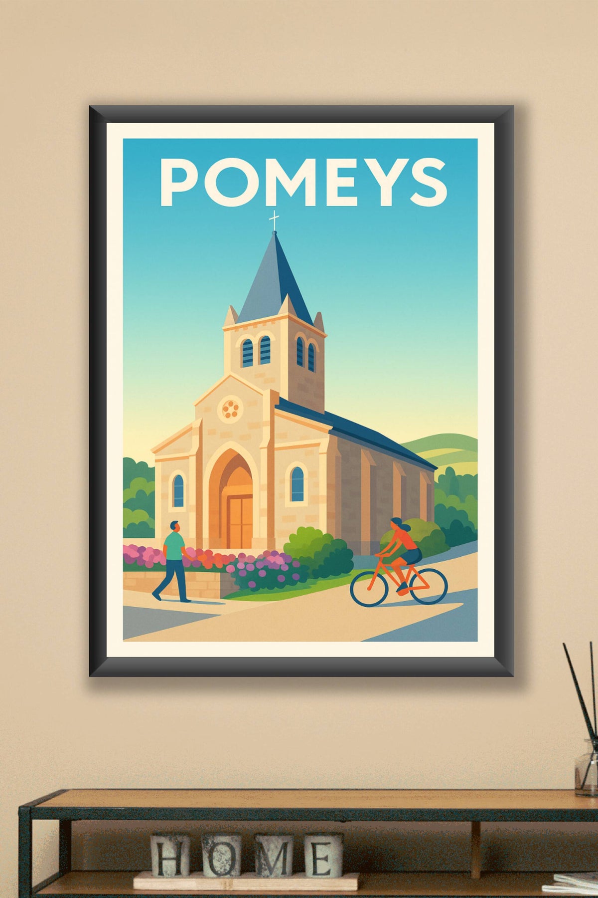 Affiche de Pomeys - Harmonie et quiétude au cœur du village