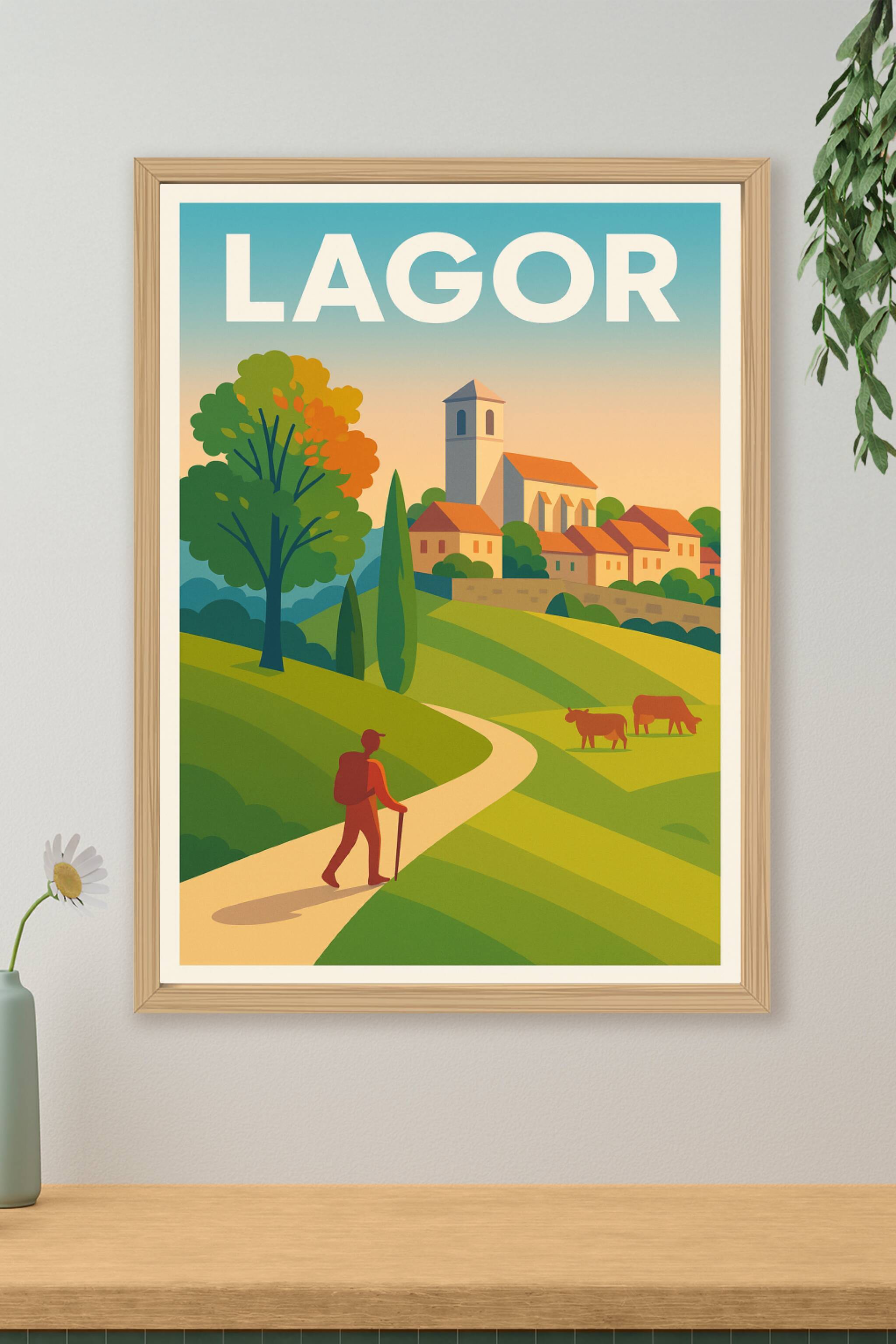 Affiche de Lagor - L'évasion paisible au cœur de la nature