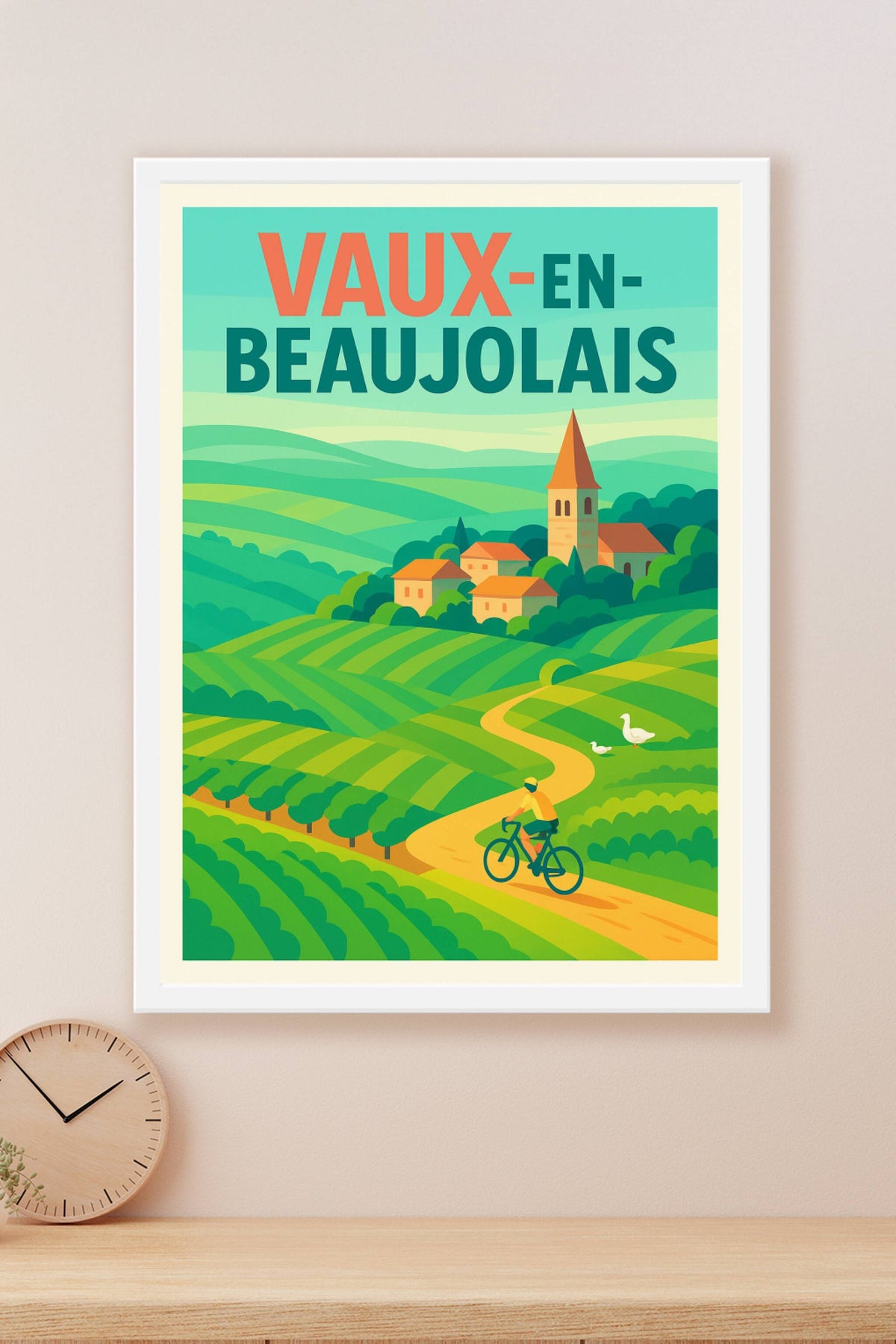 Affiche de Vaux-en-Beaujolais - L'échappée nature au cœur des vignes