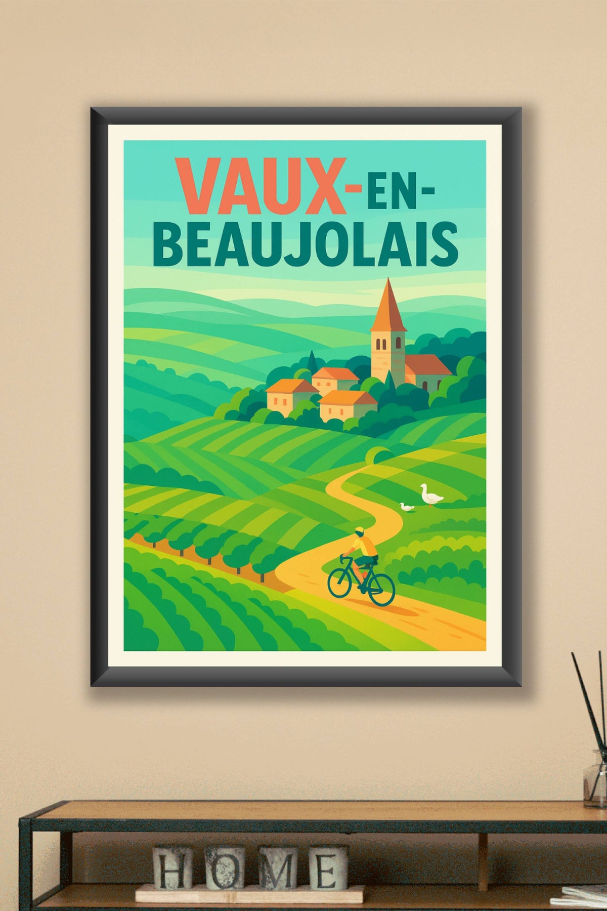 Affiche de Vaux-en-Beaujolais - L'échappée nature au cœur des vignes
