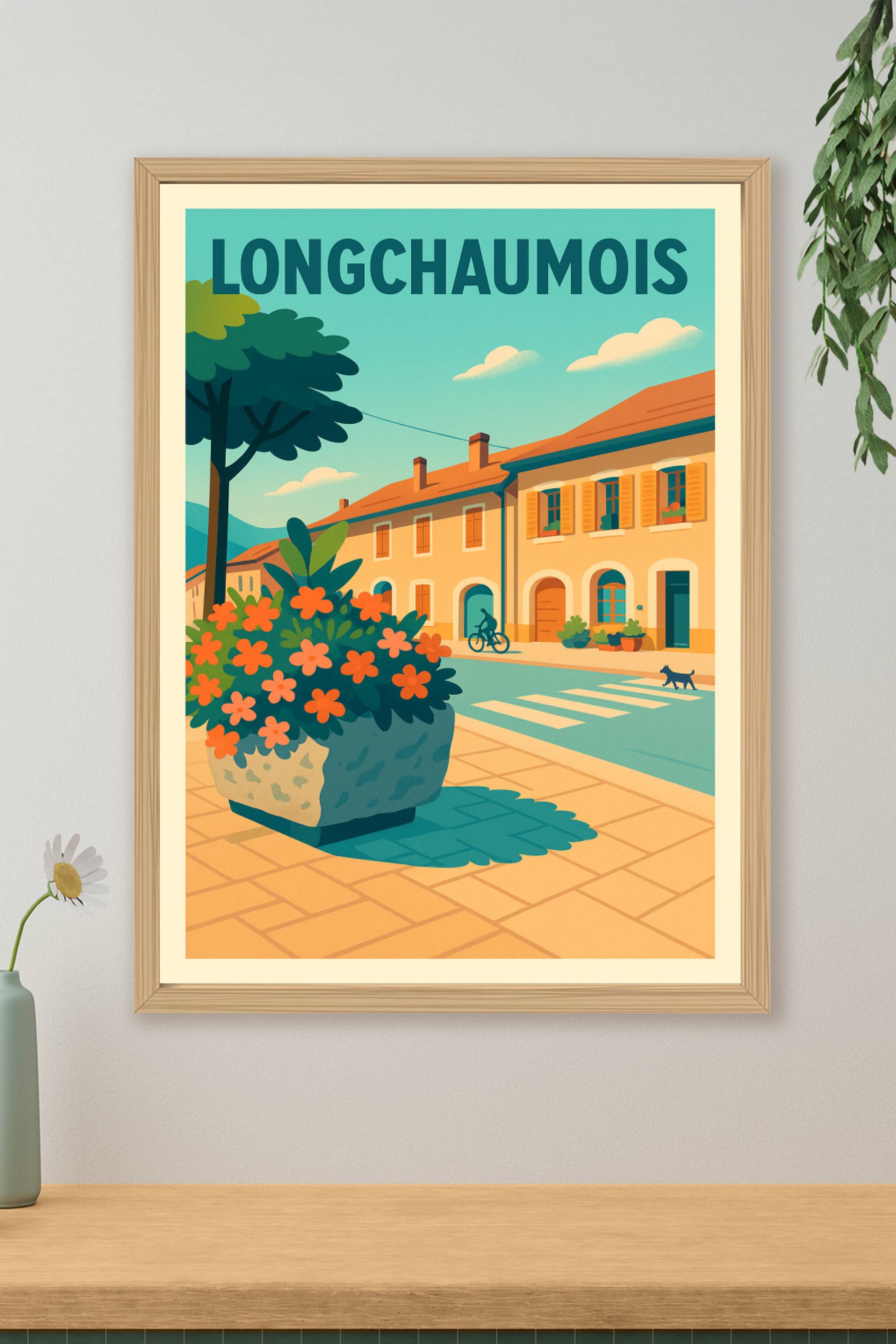 Affiche de Longchaumois - Douceur de vie au cœur du Jura
