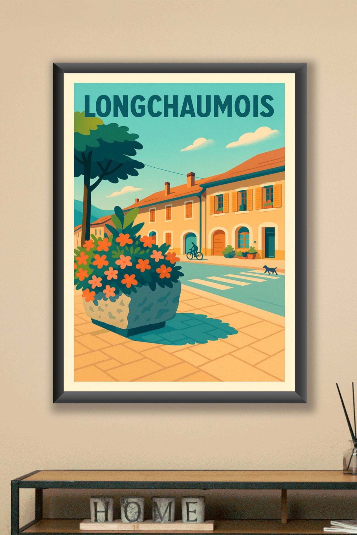 Affiche de Longchaumois - Douceur de vie au cœur du Jura