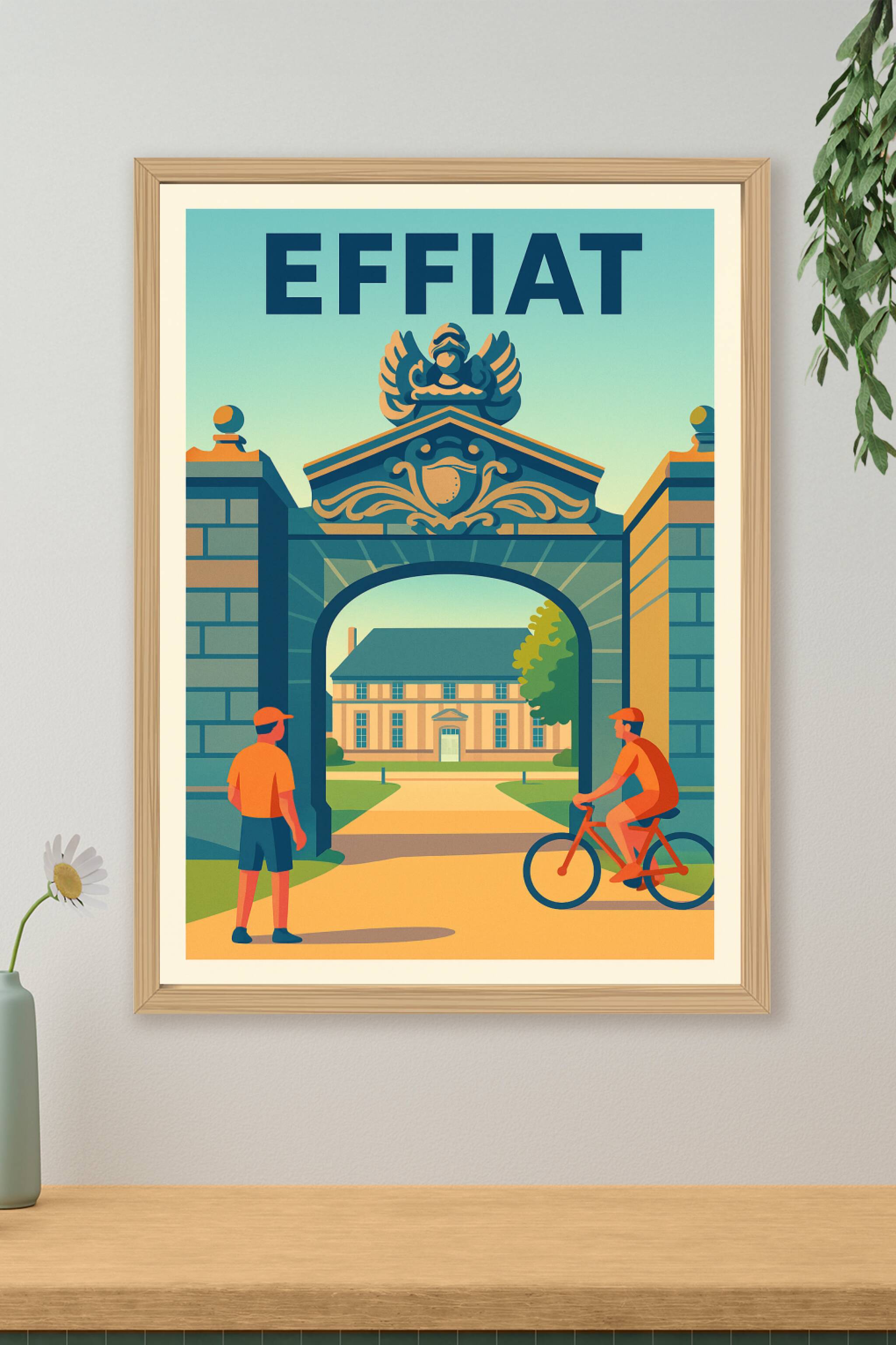 Affiche de Effiat - Porte d'entrée vers l'histoire locale