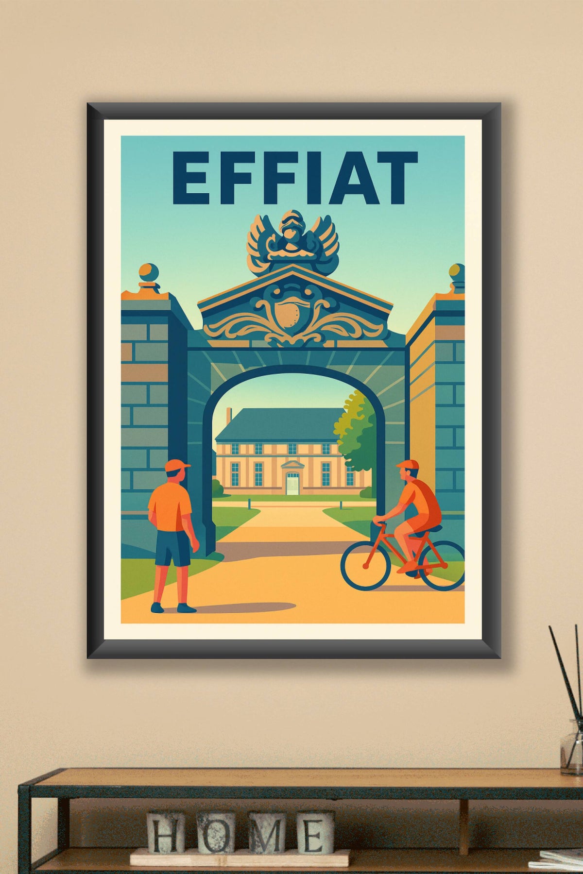 Affiche de Effiat - Porte d'entrée vers l'histoire locale
