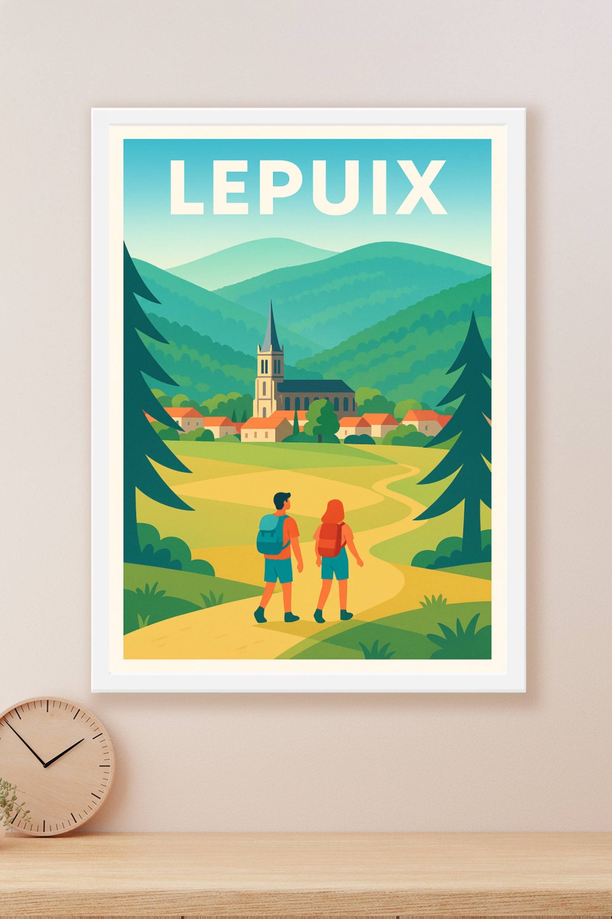 Affiche de Lepuix - Escapade nature au cœur des montagnes