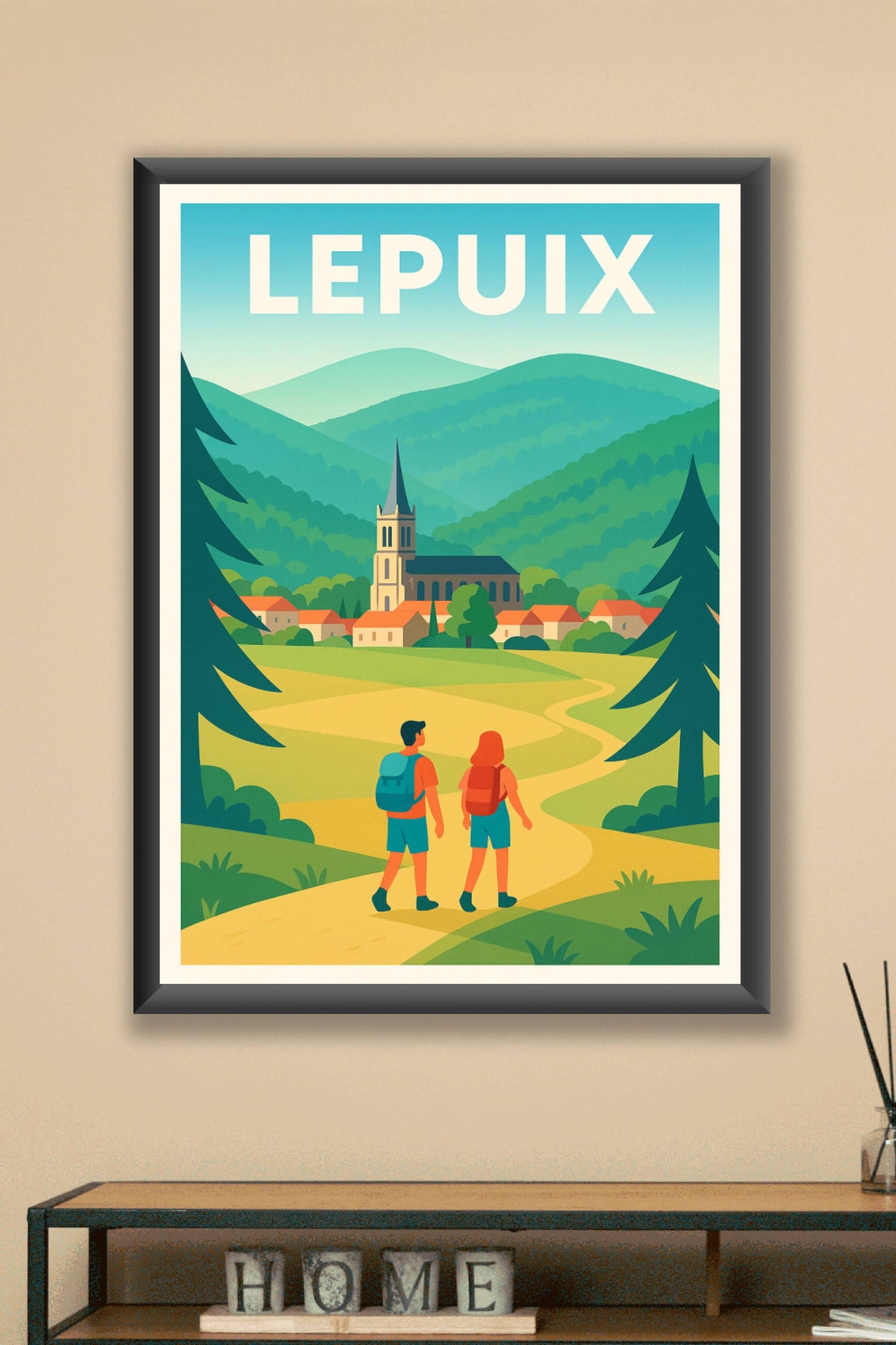 Affiche de Lepuix - Escapade nature au cœur des montagnes
