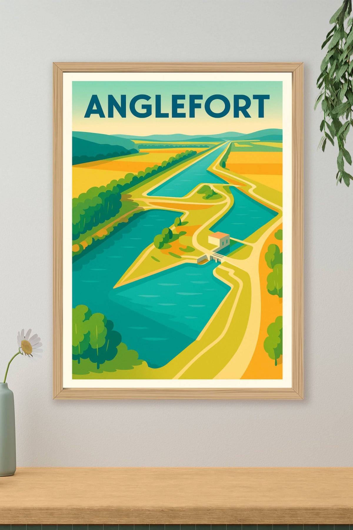 Affiche de Anglefort - Entre nature et horizons paisibles
