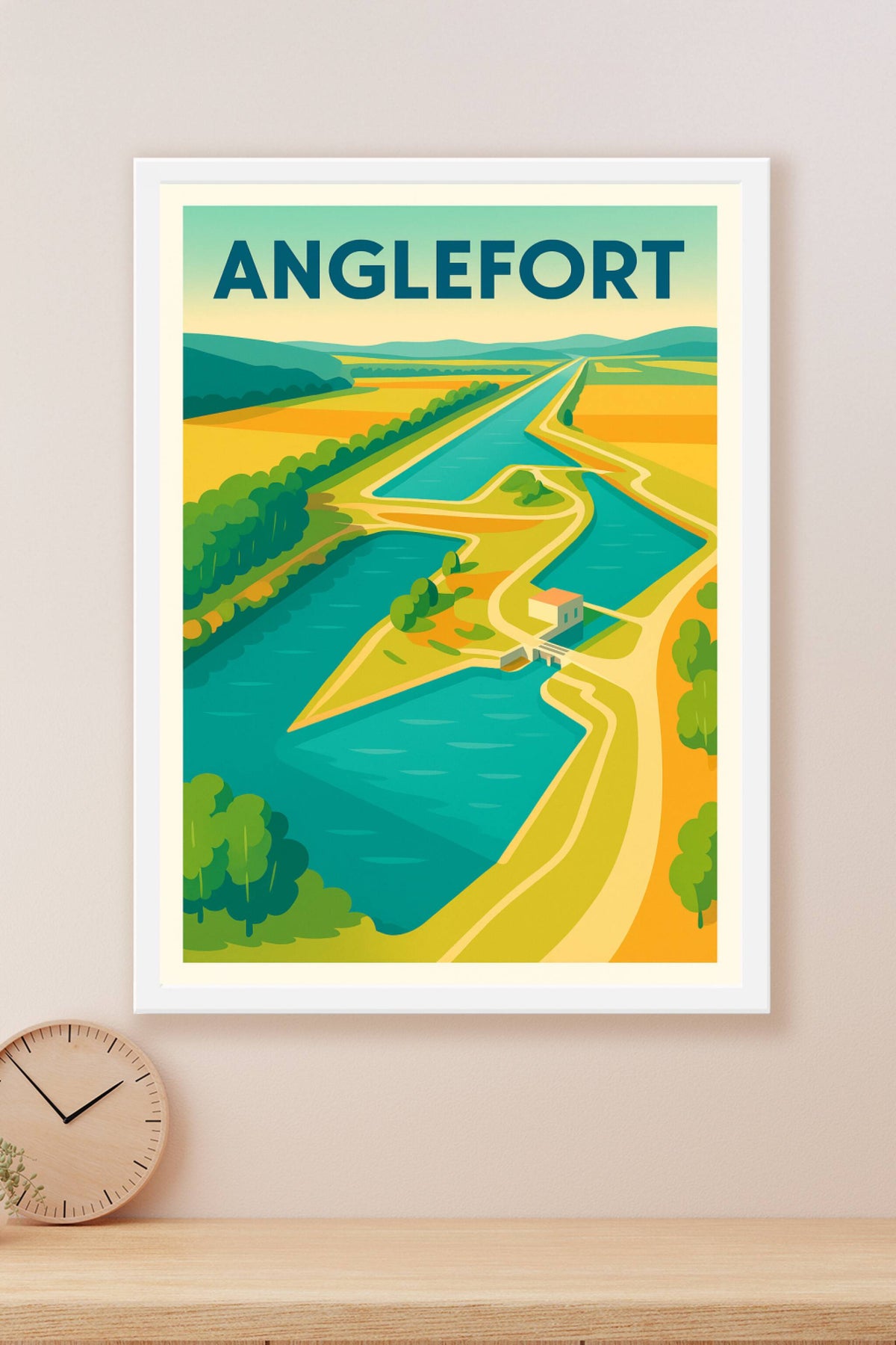 Affiche de Anglefort - Entre nature et horizons paisibles