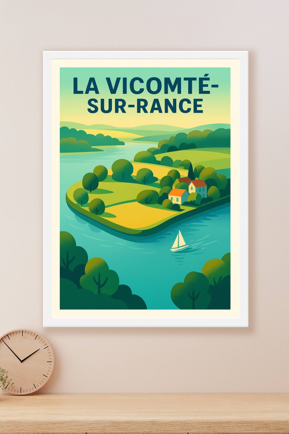 Affiche de La Vicomté-sur-Rance - Évasion bucolique au fil de l'eau