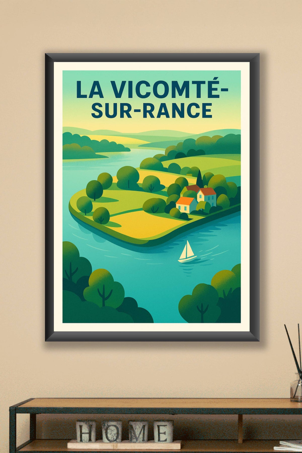 Affiche de La Vicomté-sur-Rance - Évasion bucolique au fil de l'eau
