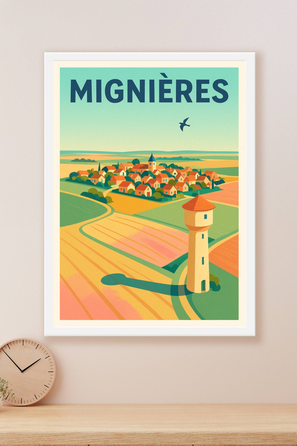 Affiche de Mignières - Charme bucolique au cœur de la campagne