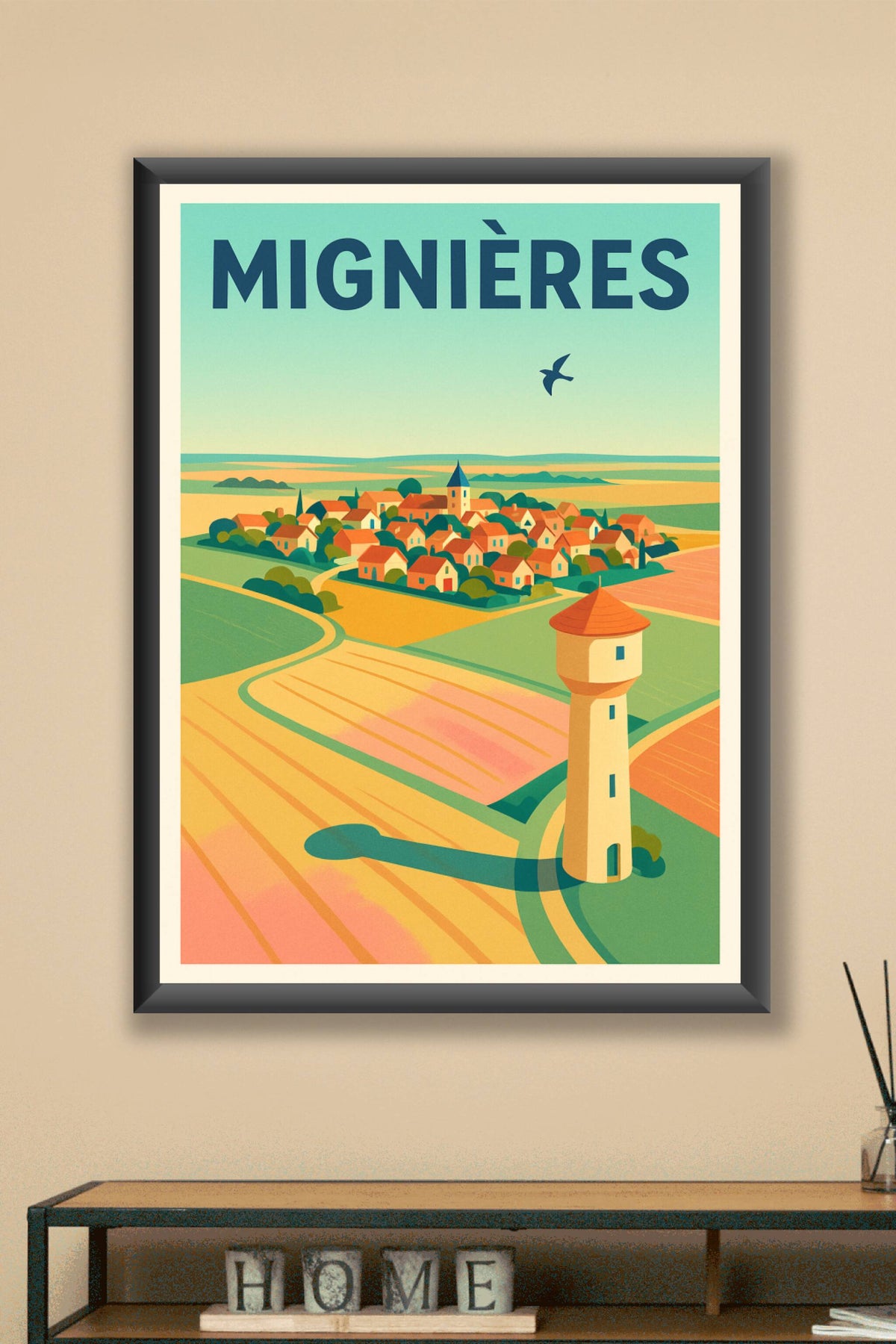 Affiche de Mignières - Charme bucolique au cœur de la campagne