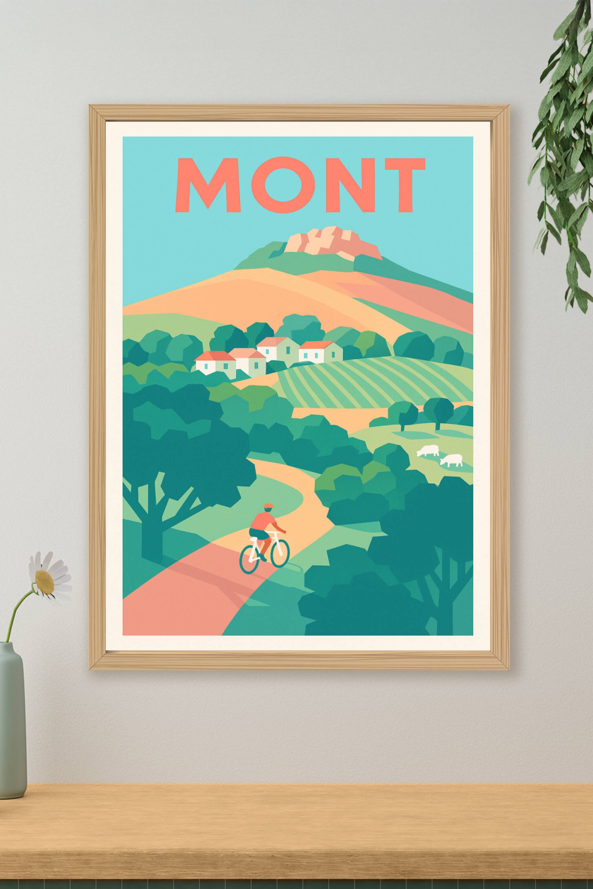 Affiche de Mont - Escapade bucolique en pleine nature