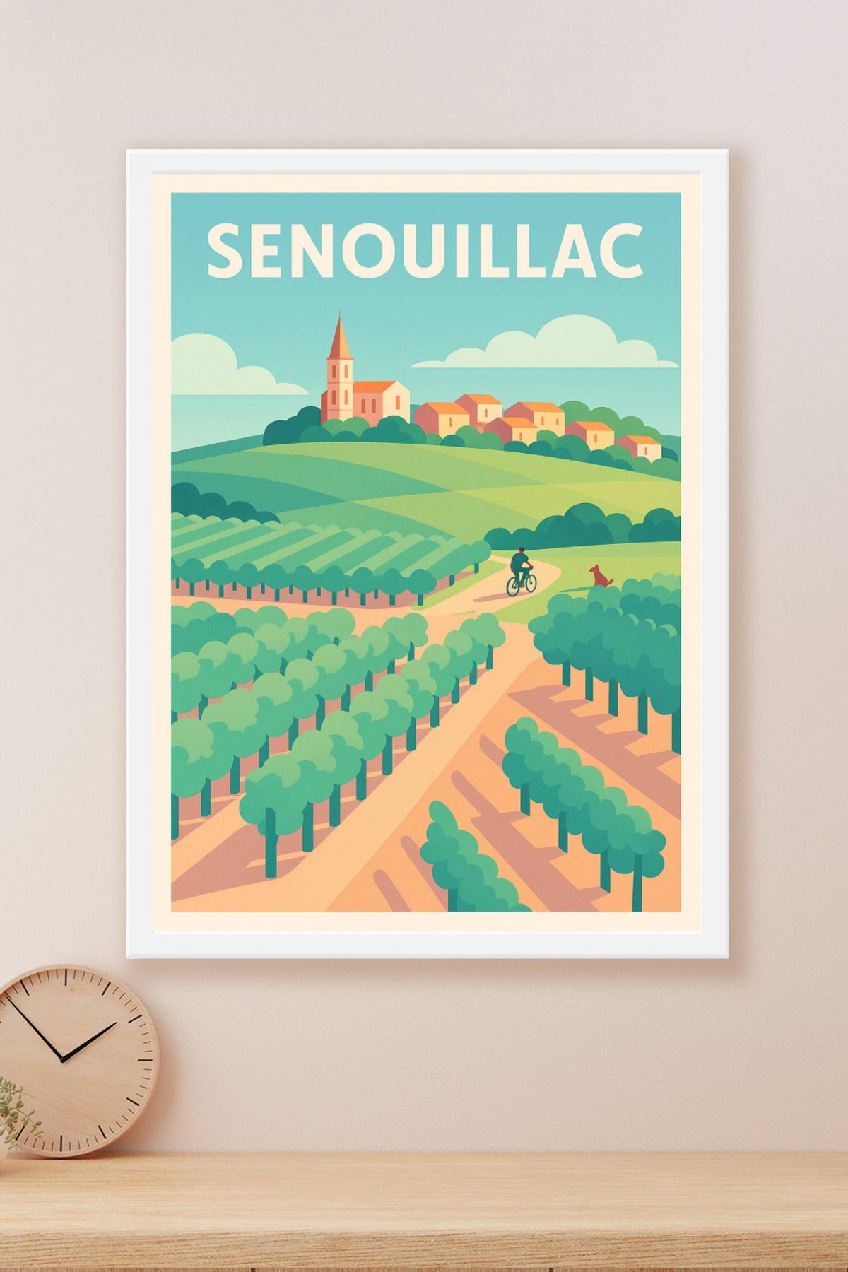 Affiche de Senouillac - Charme et nature en harmonie