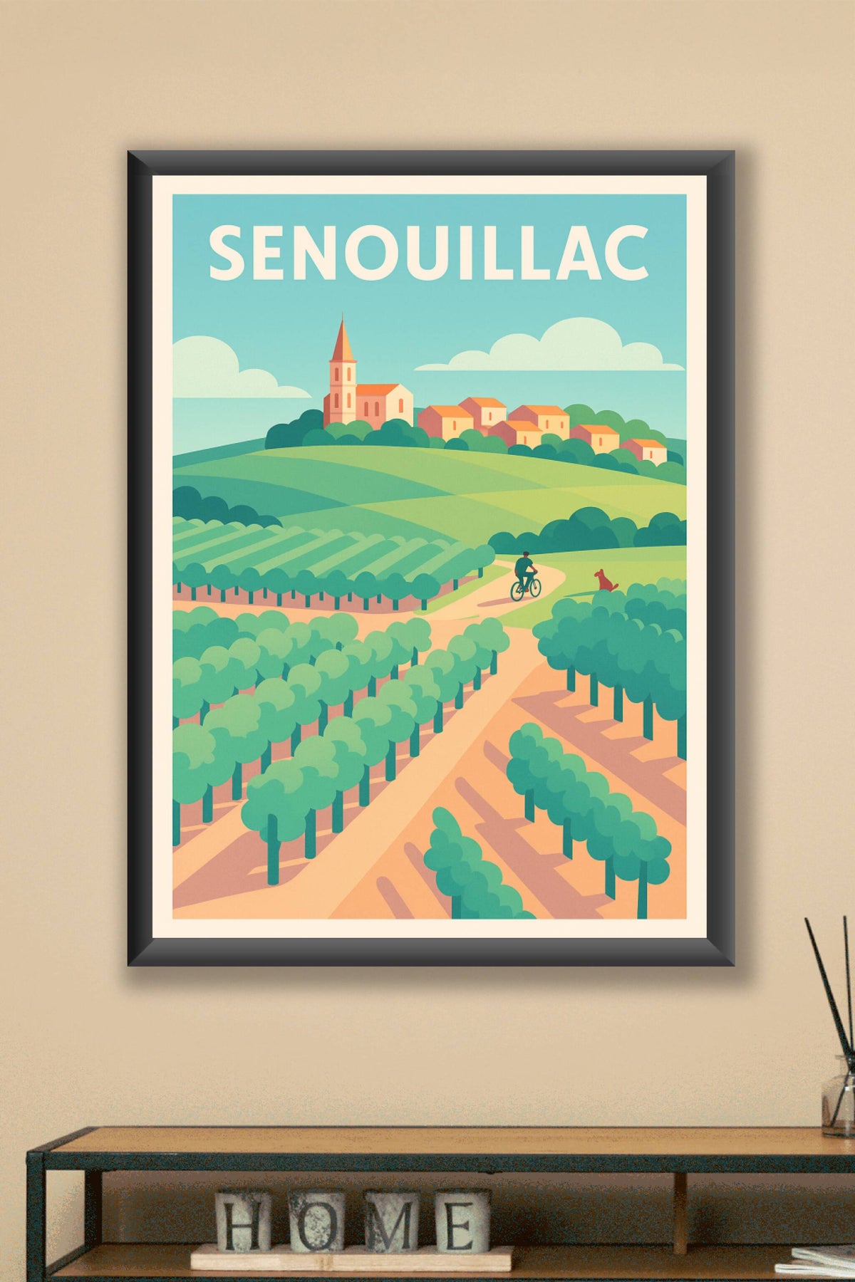 Affiche de Senouillac - Charme et nature en harmonie