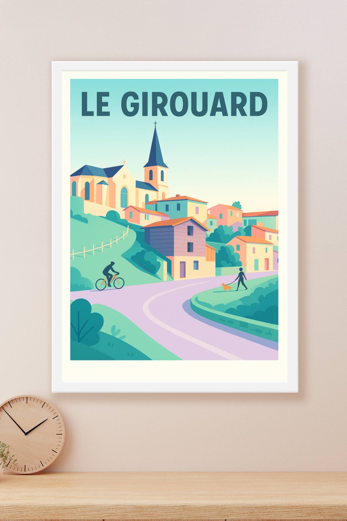 Affiche de Le Girouard - Douceur de vie au cœur du village