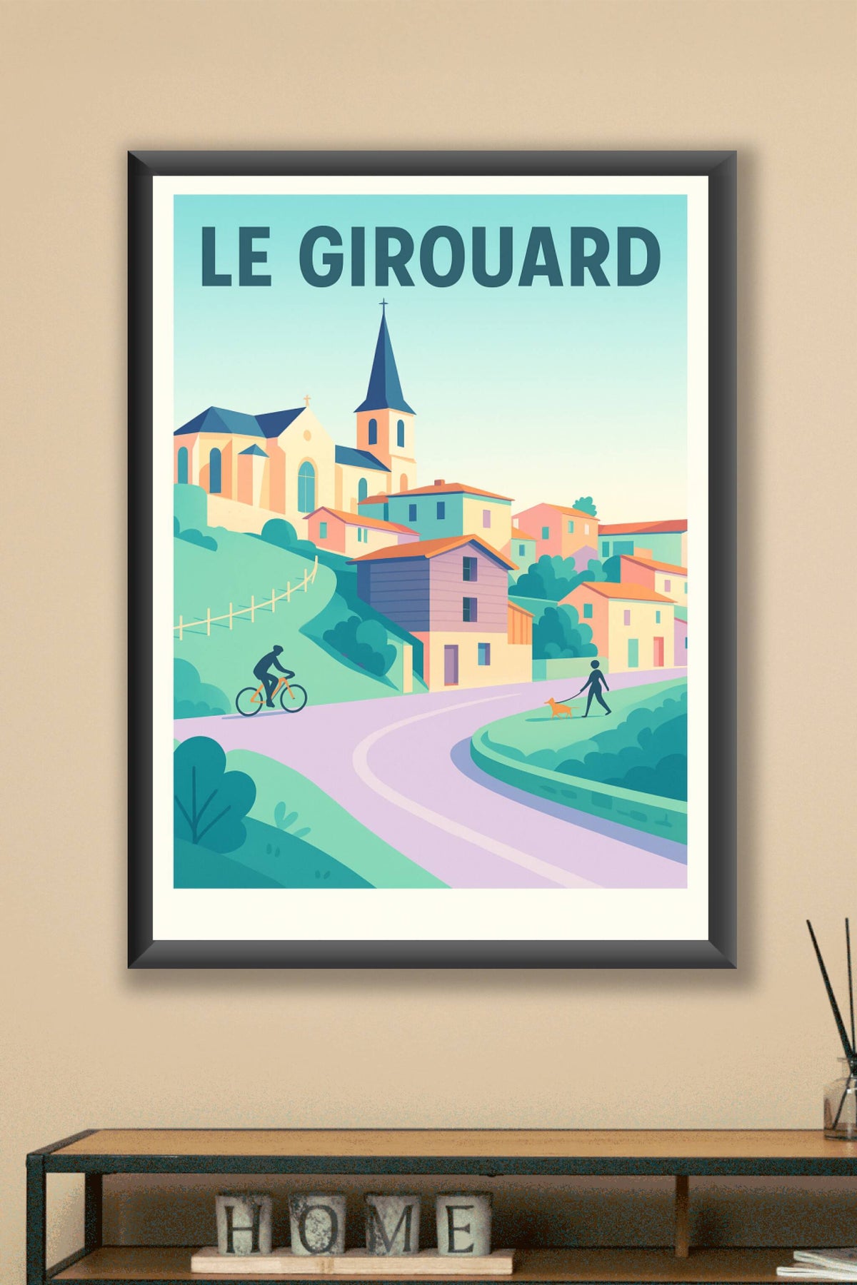 Affiche de Le Girouard - Douceur de vie au cœur du village