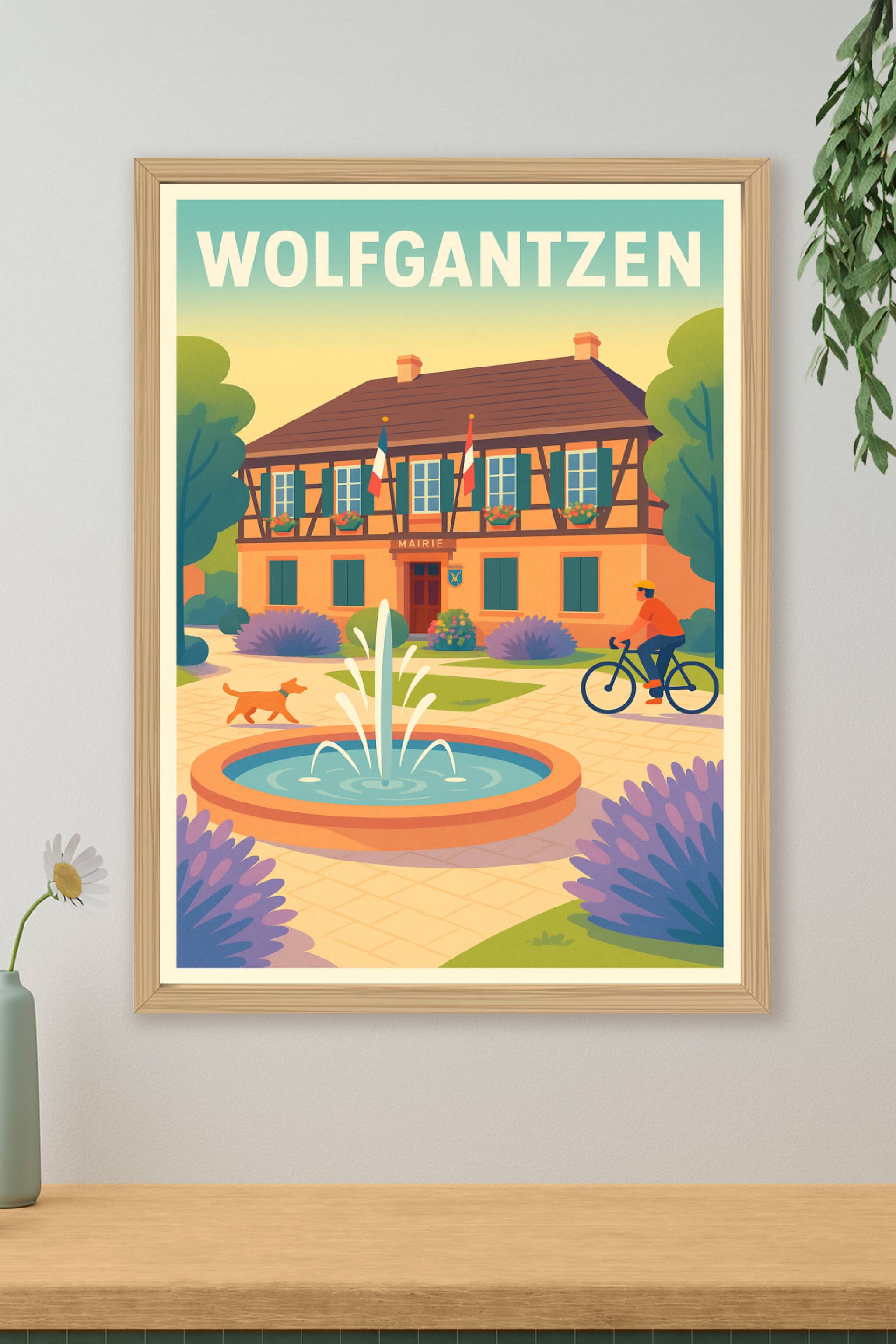 Affiche de Wolfgantzen - Charme et quiétude au cœur du village