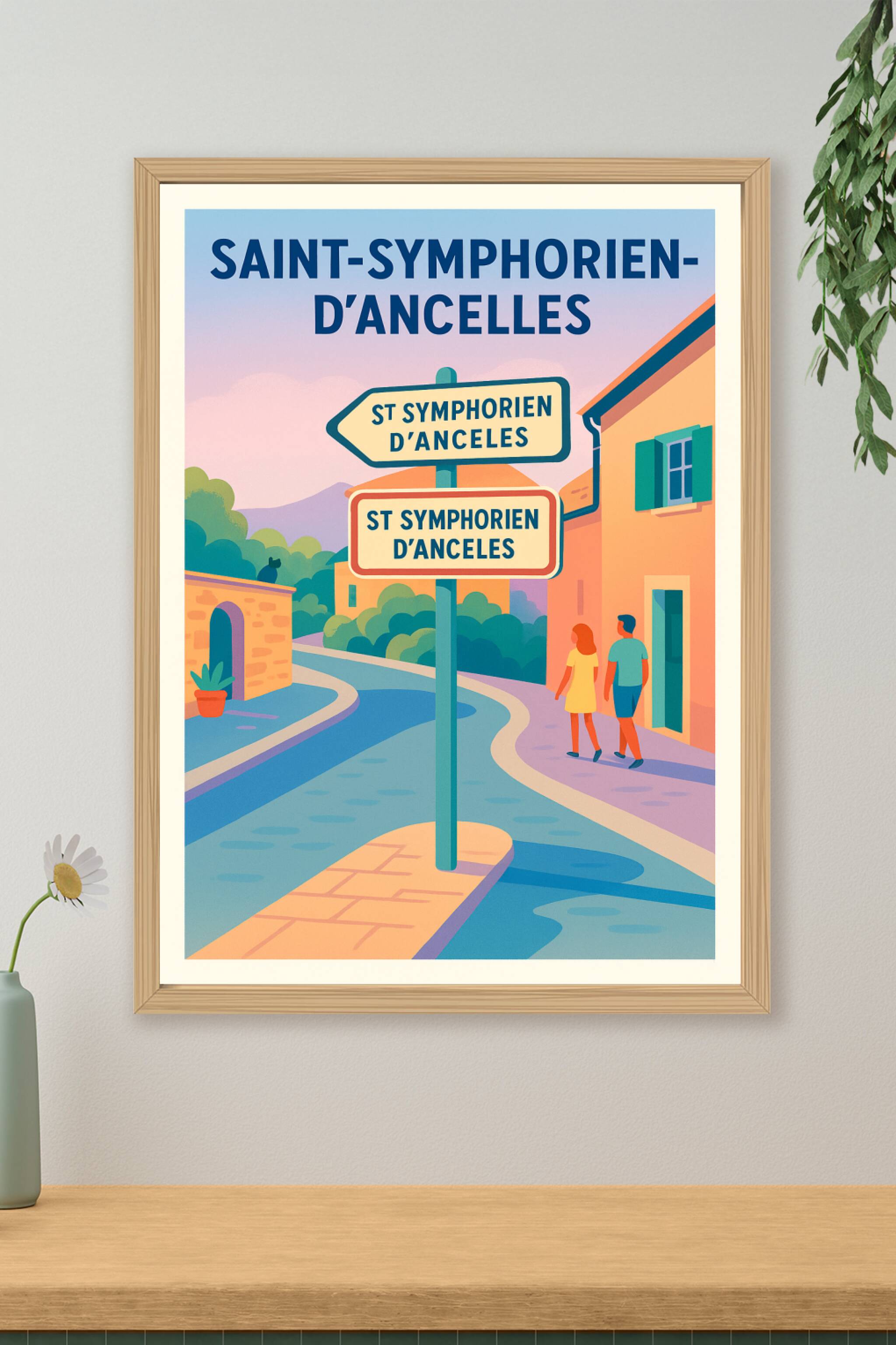 Affiche de Saint-Symphorien-d'Ancelles - Escapade paisible au cœur du village
