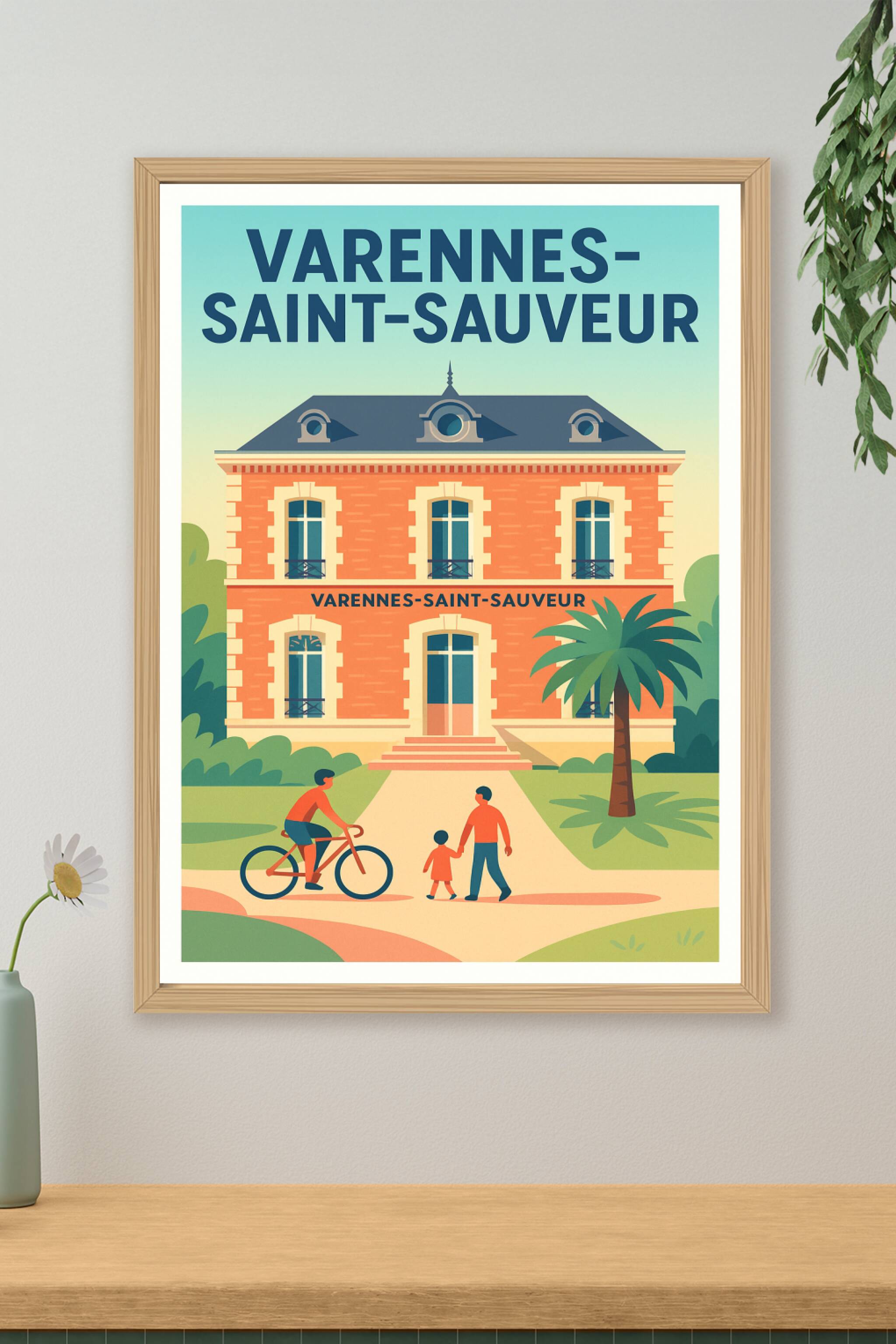 Affiche de Varennes-Saint-Sauveur - Charme et convivialité à ciel ouvert
