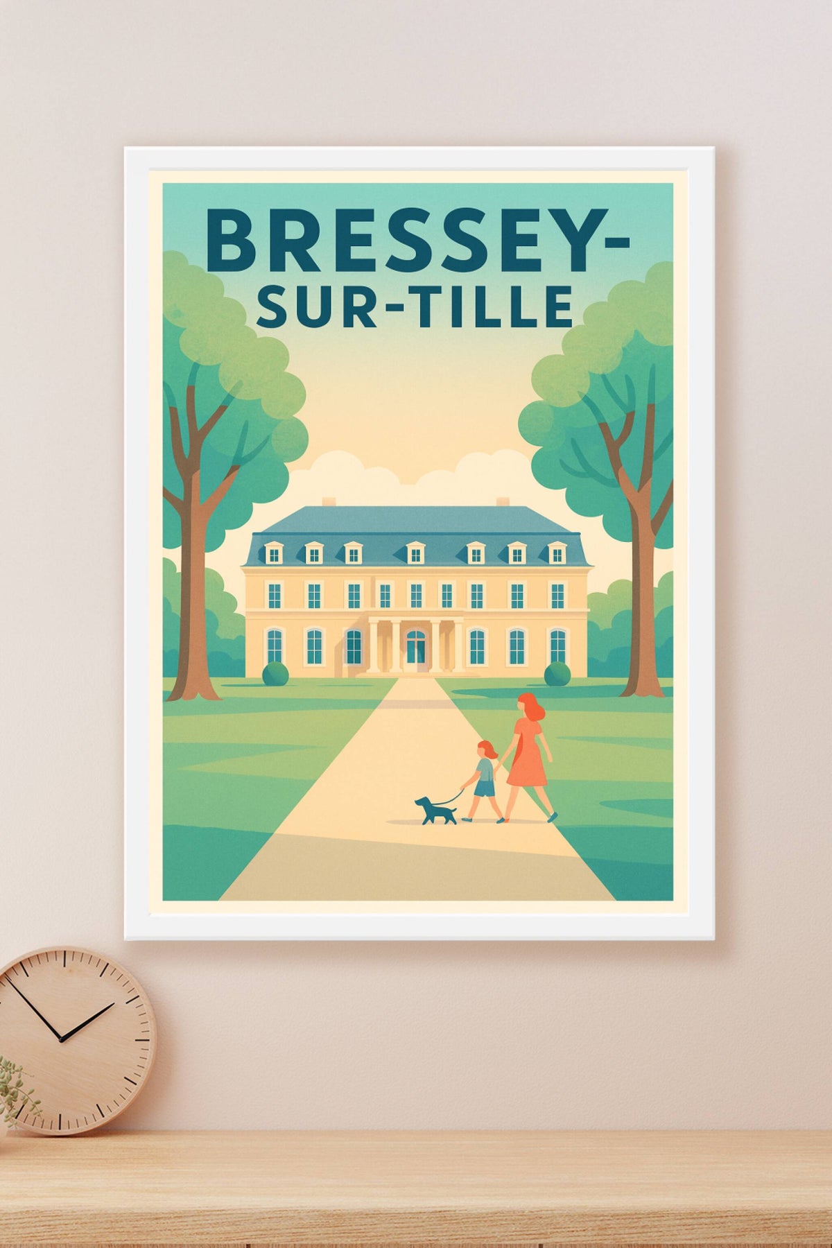 Affiche de Bressey-sur-Tille - Élégance et Sérénité au Chateau