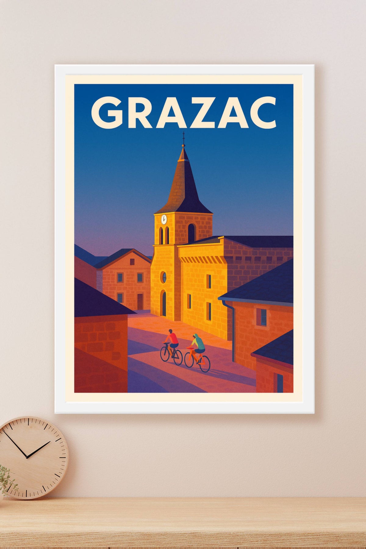 Affiche de Grazac - Charme intemporel au cœur du village