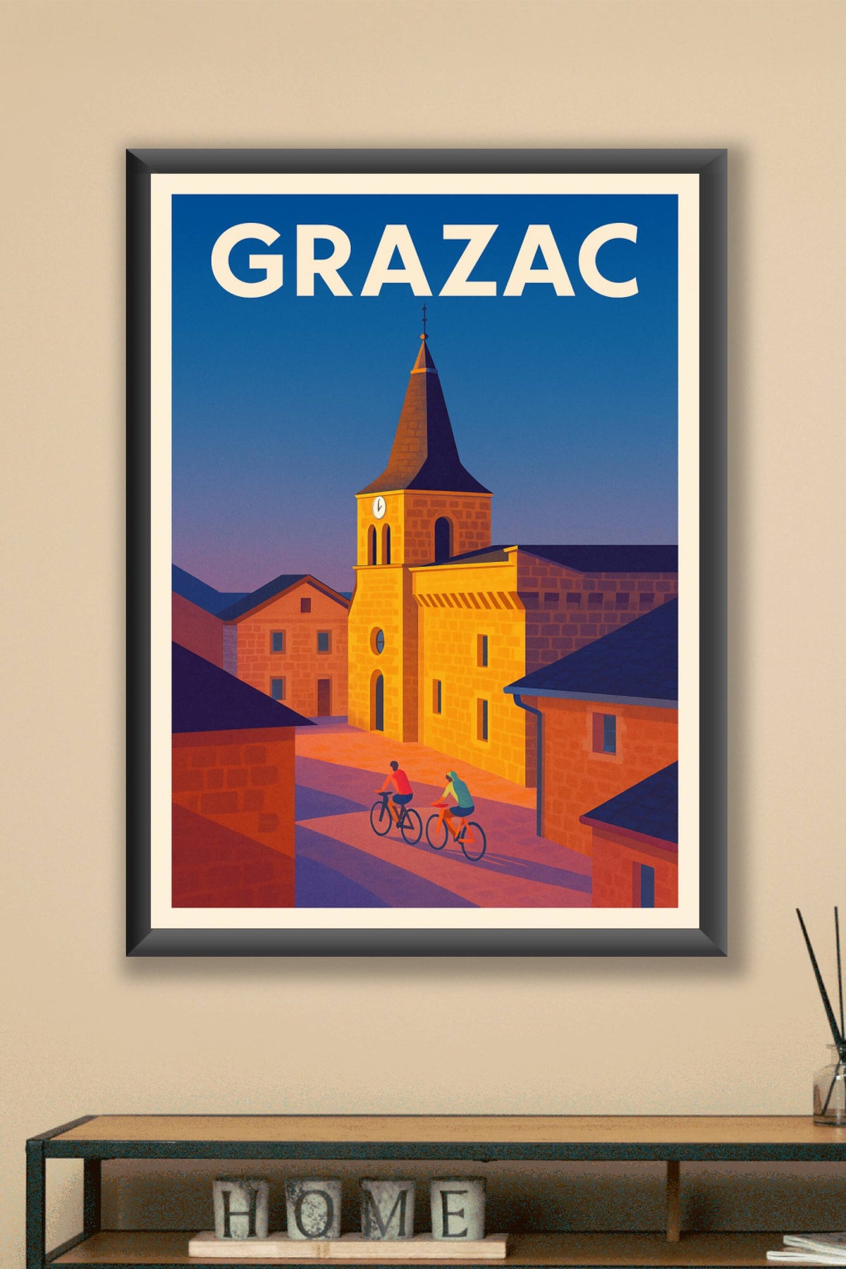Affiche de Grazac - Charme intemporel au cœur du village
