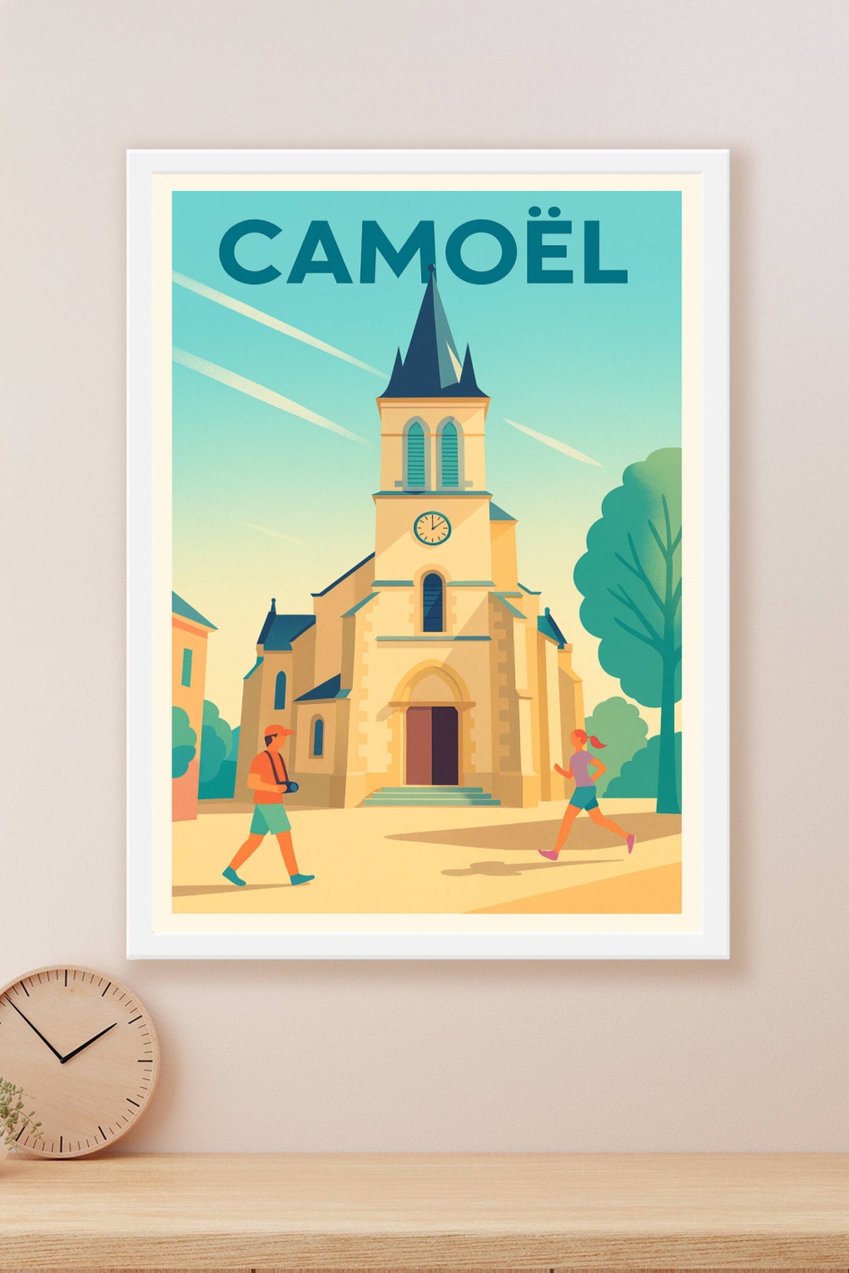Affiche de Camoël - Charme et sérénité en Bretagne