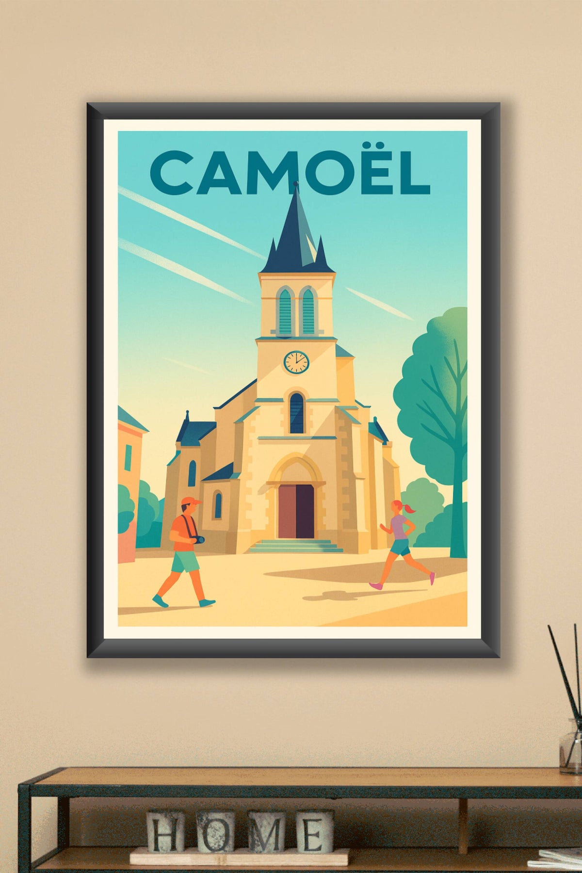 Affiche de Camoël - Charme et sérénité en Bretagne