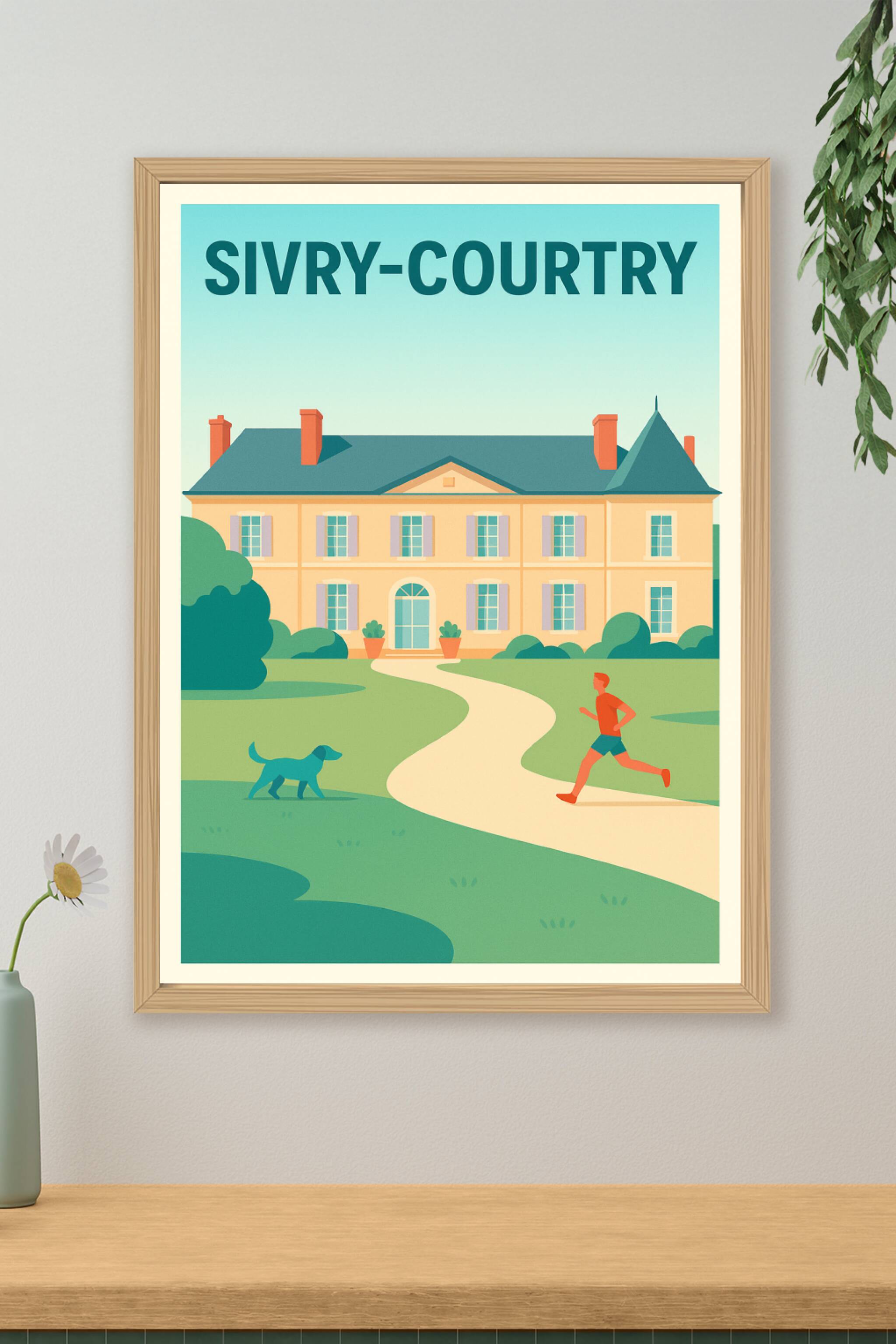 Affiche de Sivry-Courtry - Charme et sérénité en pleine nature