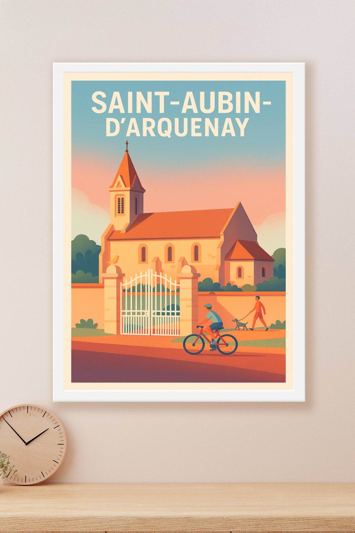 Affiche de Saint-Aubin-d'Arquenay - Charme paisible et douceur de vivre