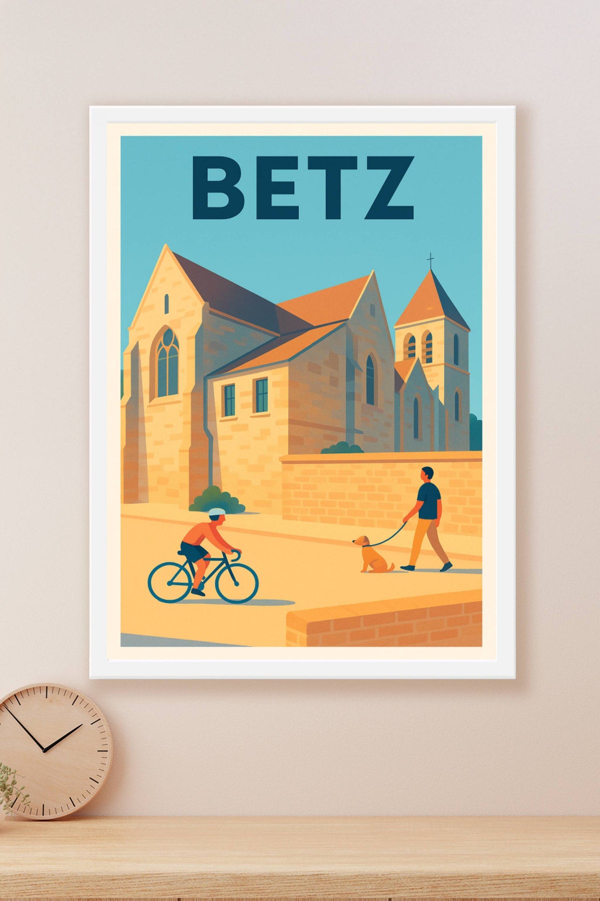 Affiche de Betz - Charme paisible et patrimoine authentique