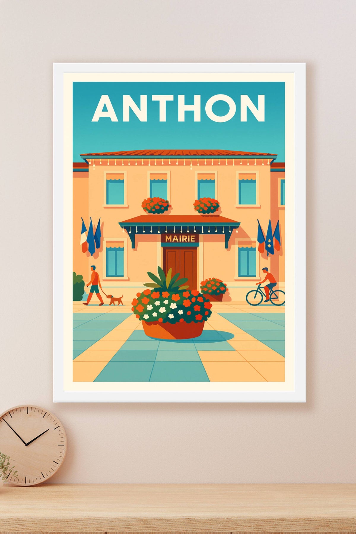 Affiche de Anthon - Charme et tranquillité au cœur de la mairie