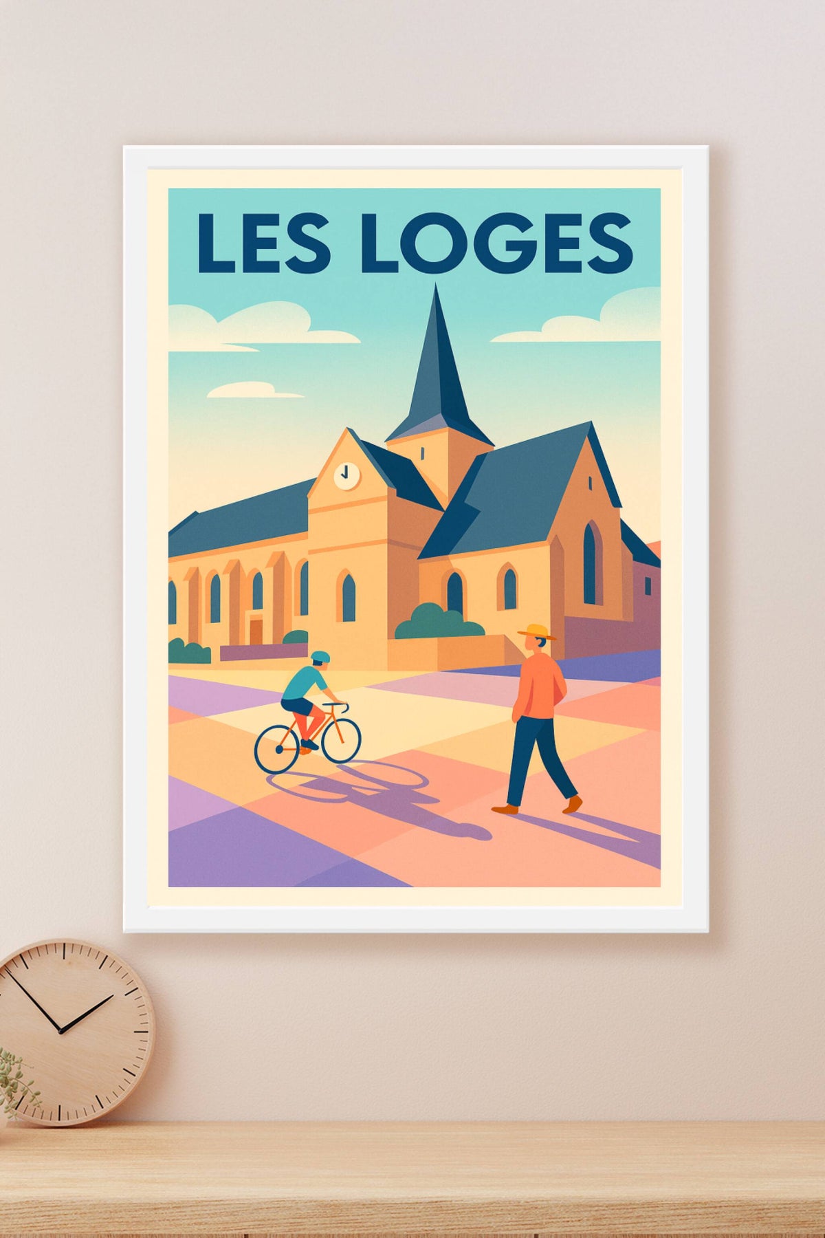Affiche de Les Loges - L'élégance d'un village paisible