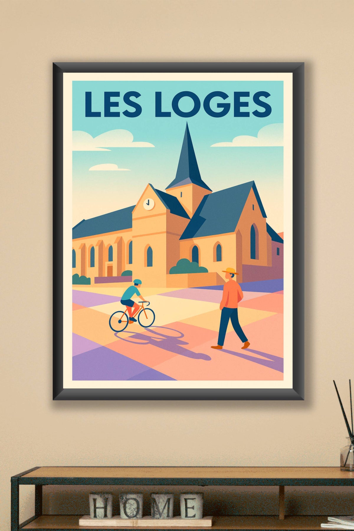 Affiche de Les Loges - L'élégance d'un village paisible