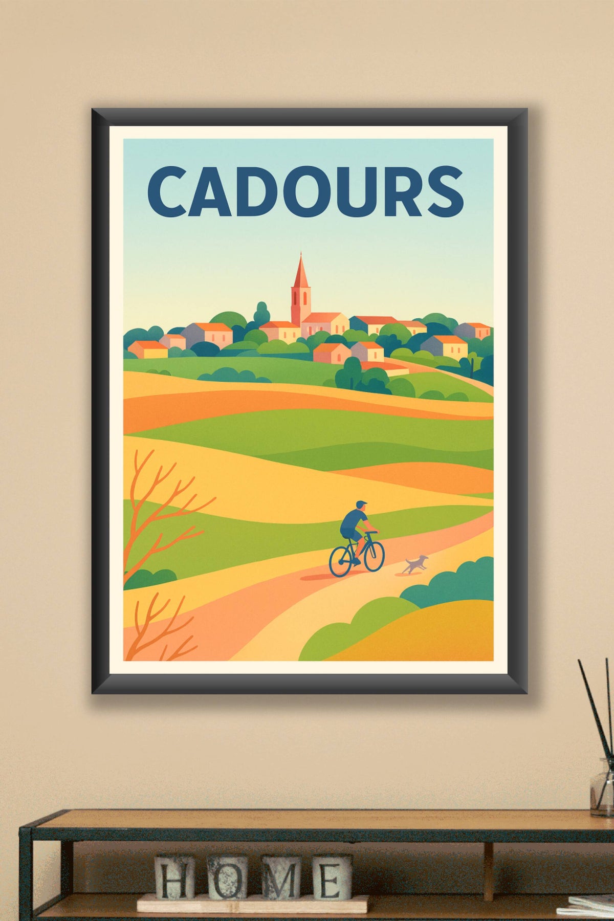 Affiche de Cadours - Balades bucoliques au cœur de la campagne