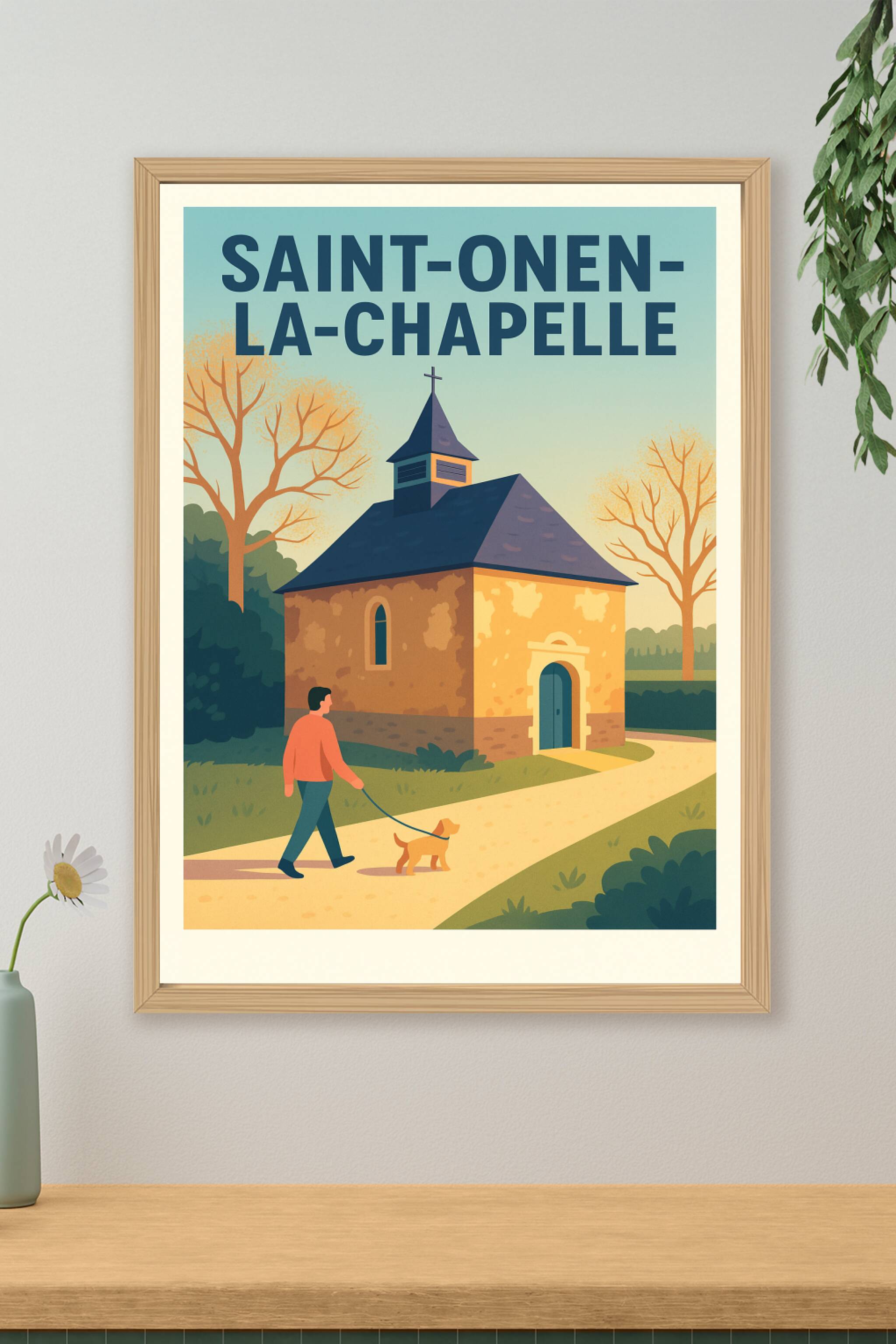 Affiche de Saint-Onen-la-Chapelle - Sérénité au cœur de la nature