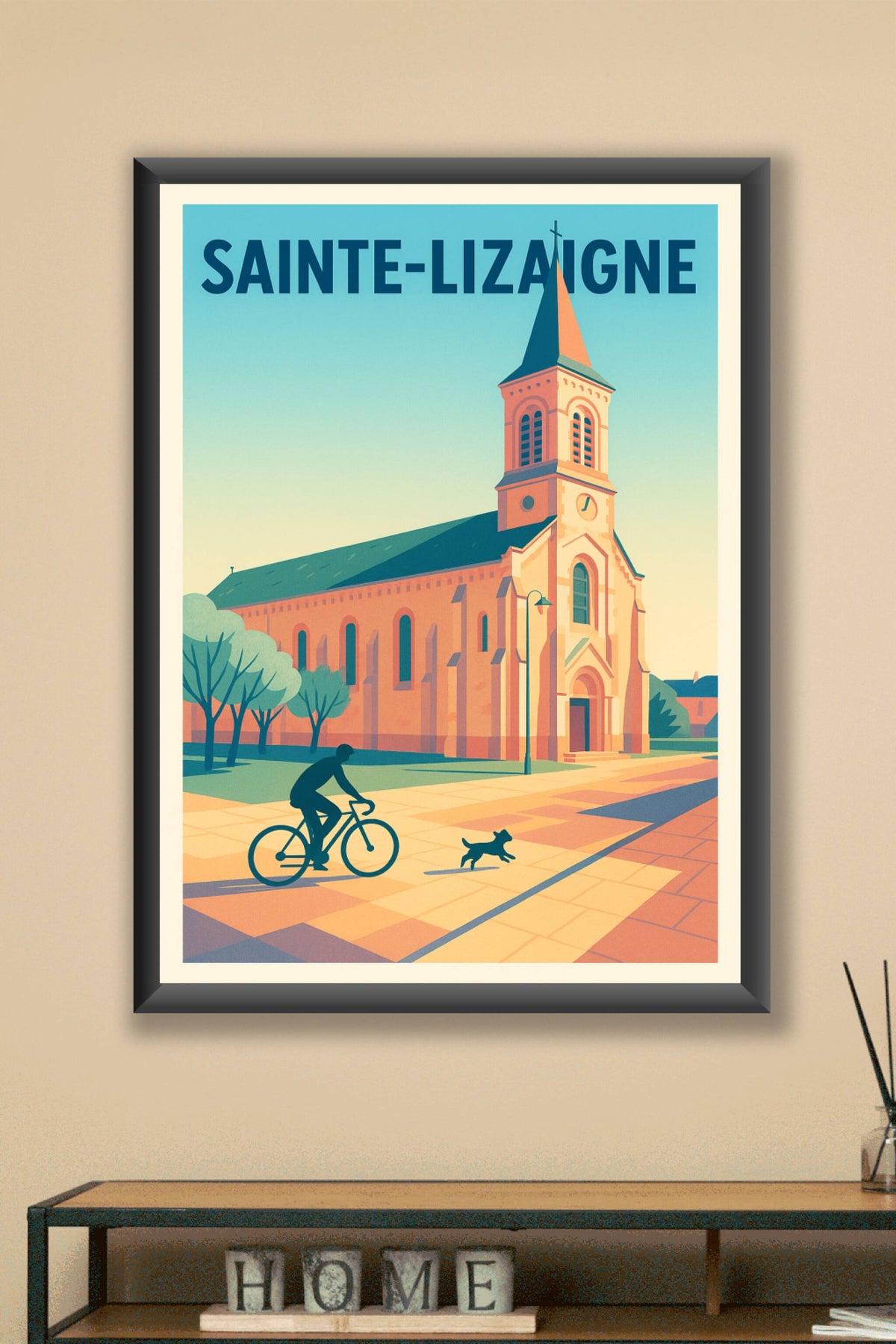 Affiche de Sainte-Lizaigne - Balade paisible au cœur du village