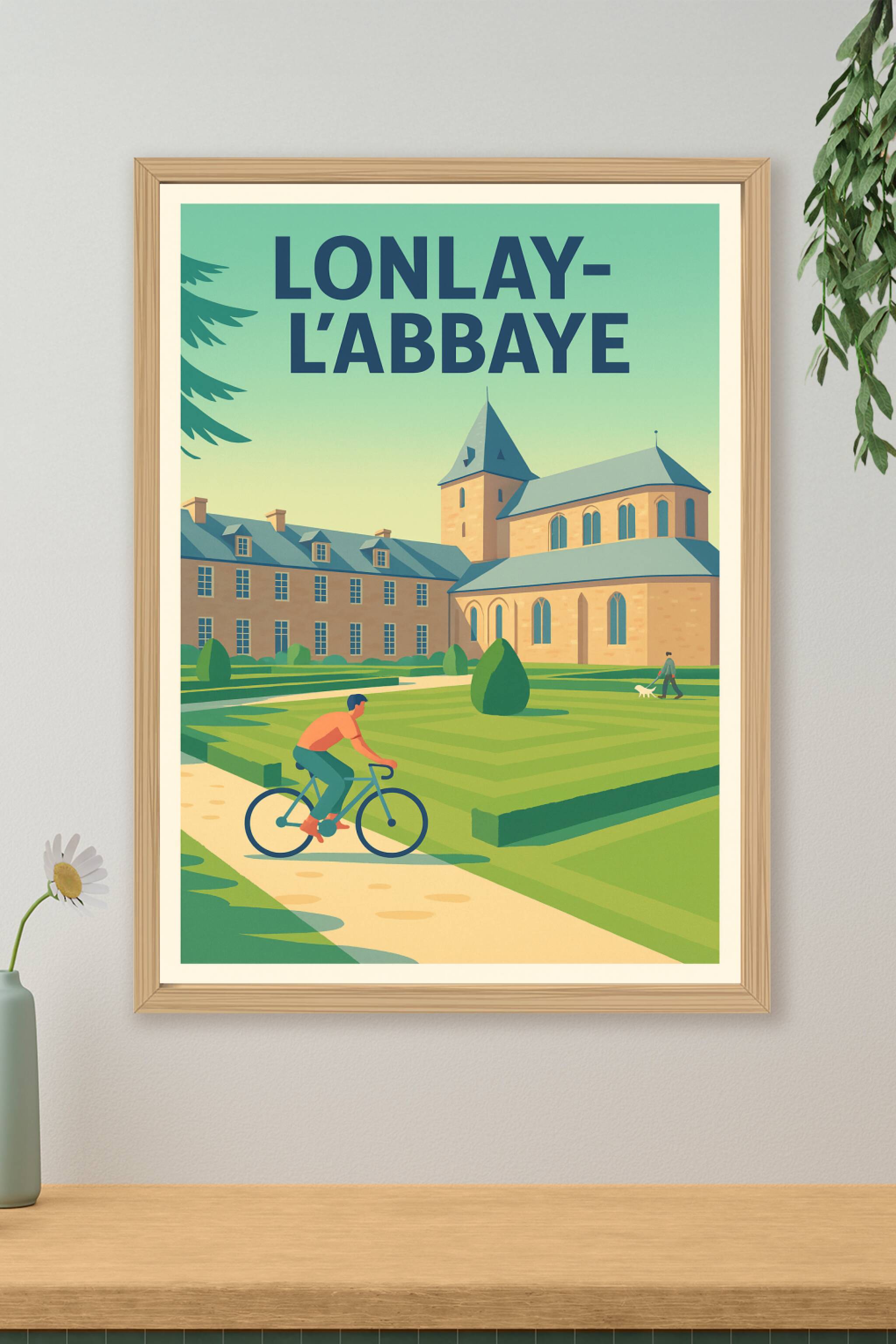 Affiche de Lonlay-l'Abbaye - Tranquillité et patrimoine en pleine nature