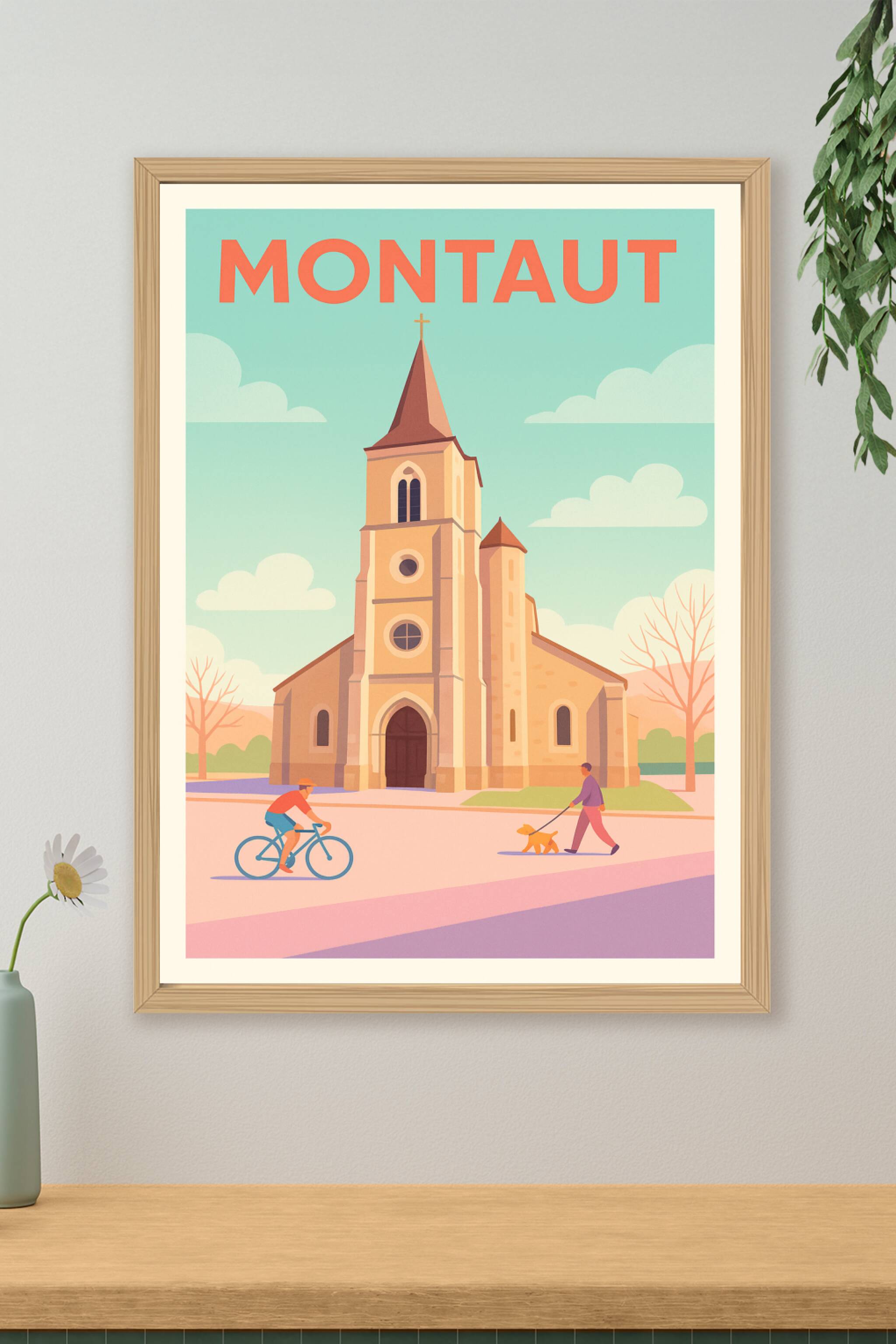 Affiche de Montaut - Charme paisible au cœur du village