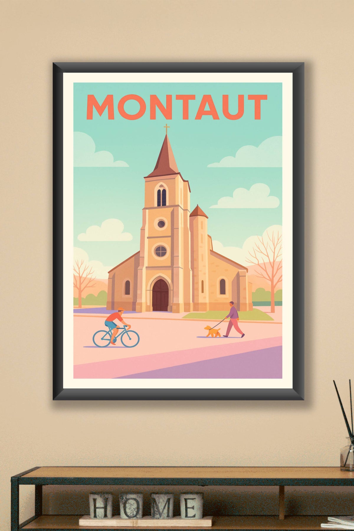 Affiche de Montaut - Charme paisible au cœur du village