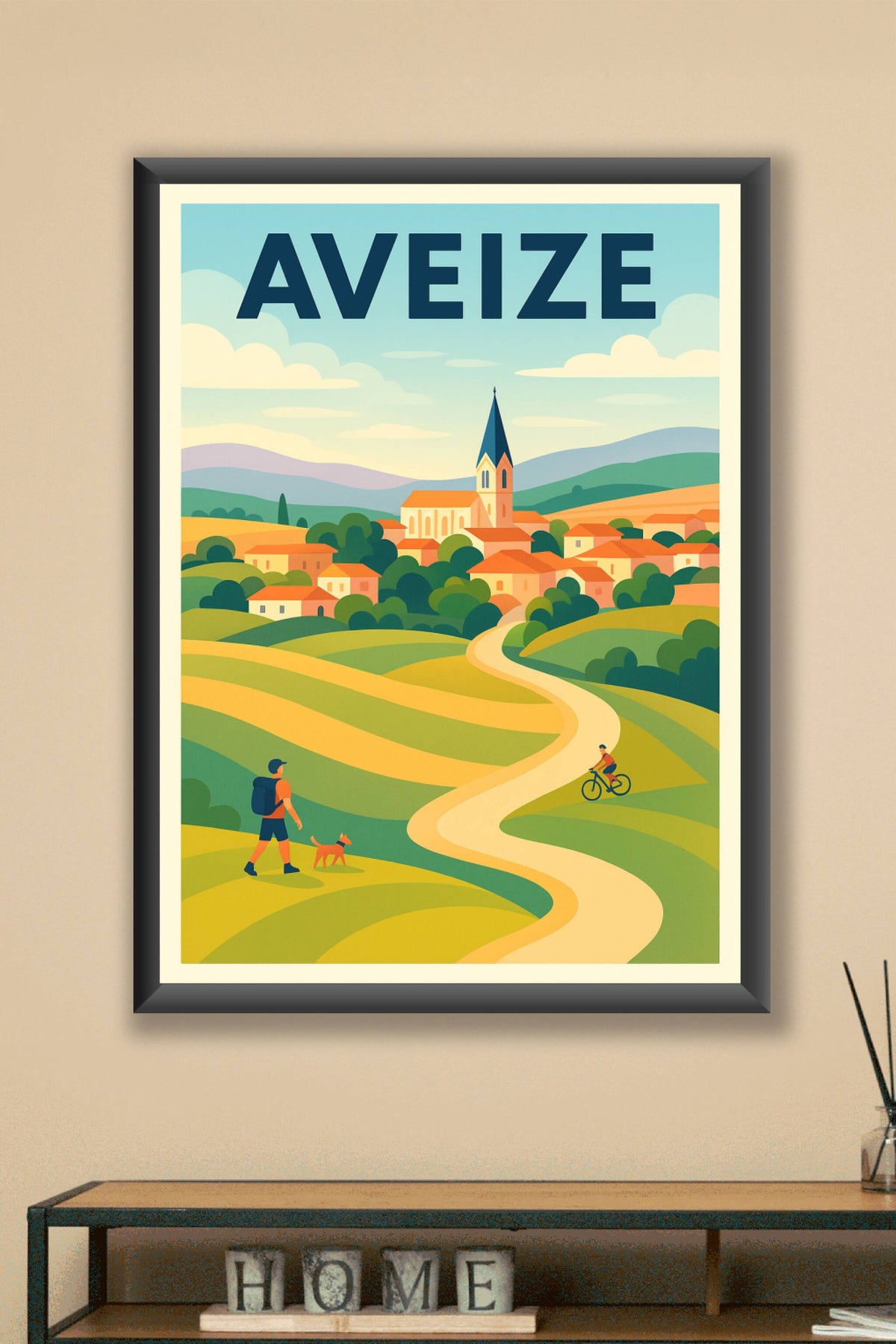 Affiche de Aveize - L'escapade paisible en pleine nature